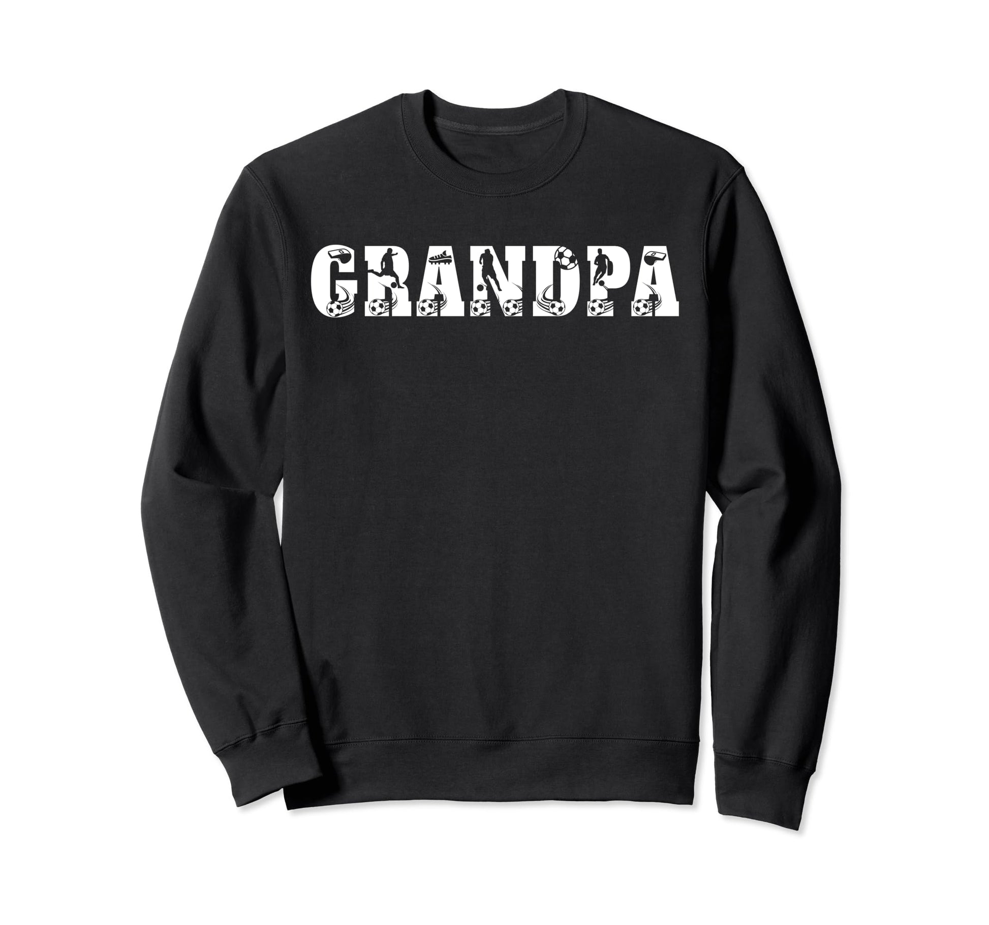 Soccer Grandpa Soccer Player Grandpa Sweatshirt - Custom Art Print Unisex - T-Shirt, Sweatshirt, Hoodie