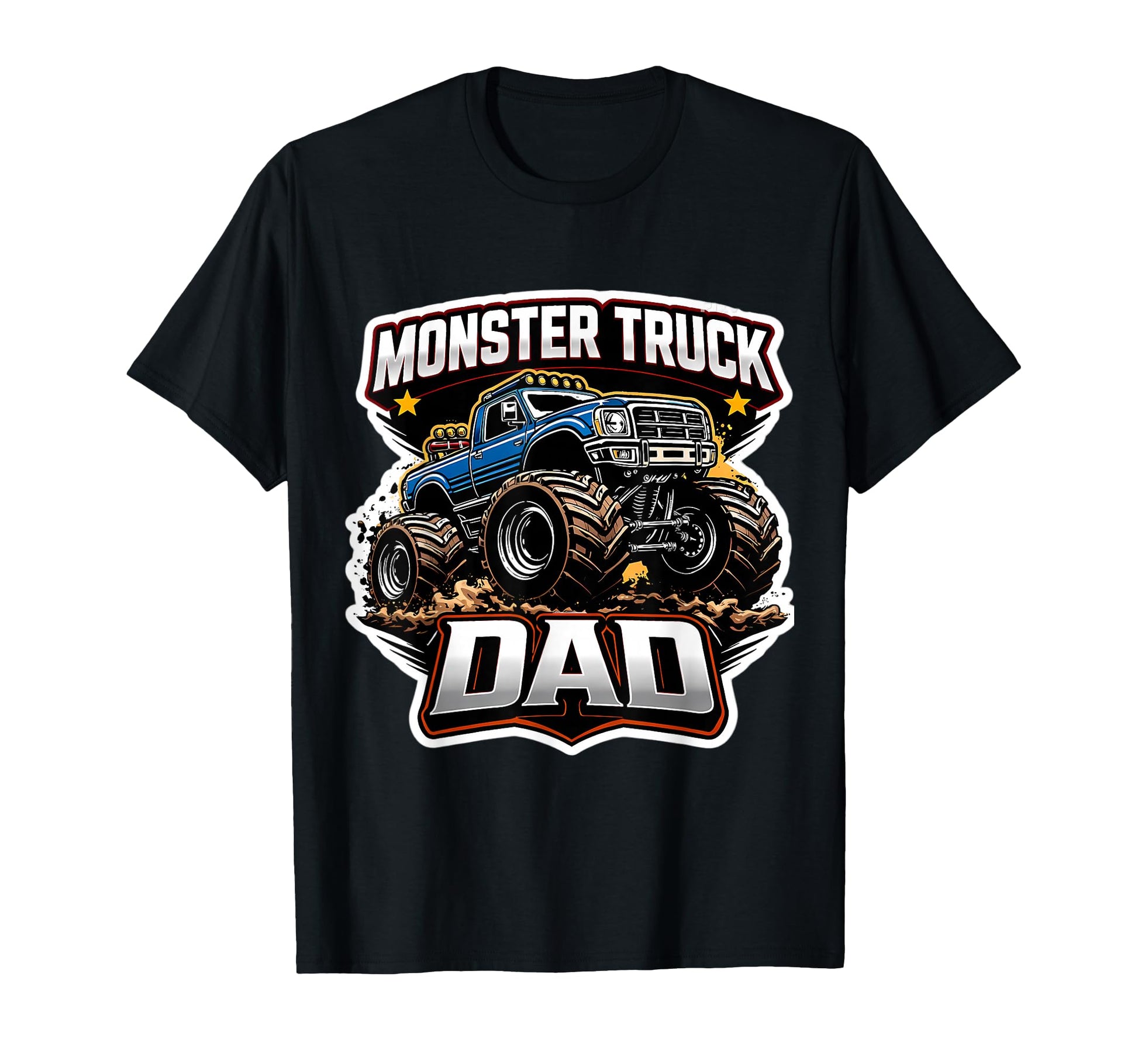 Monster Truck Dad Fathers Day Papa Child T-Shirt - Graphic Print Unisex - T-Shirt, Sweatshirt, Hoodie