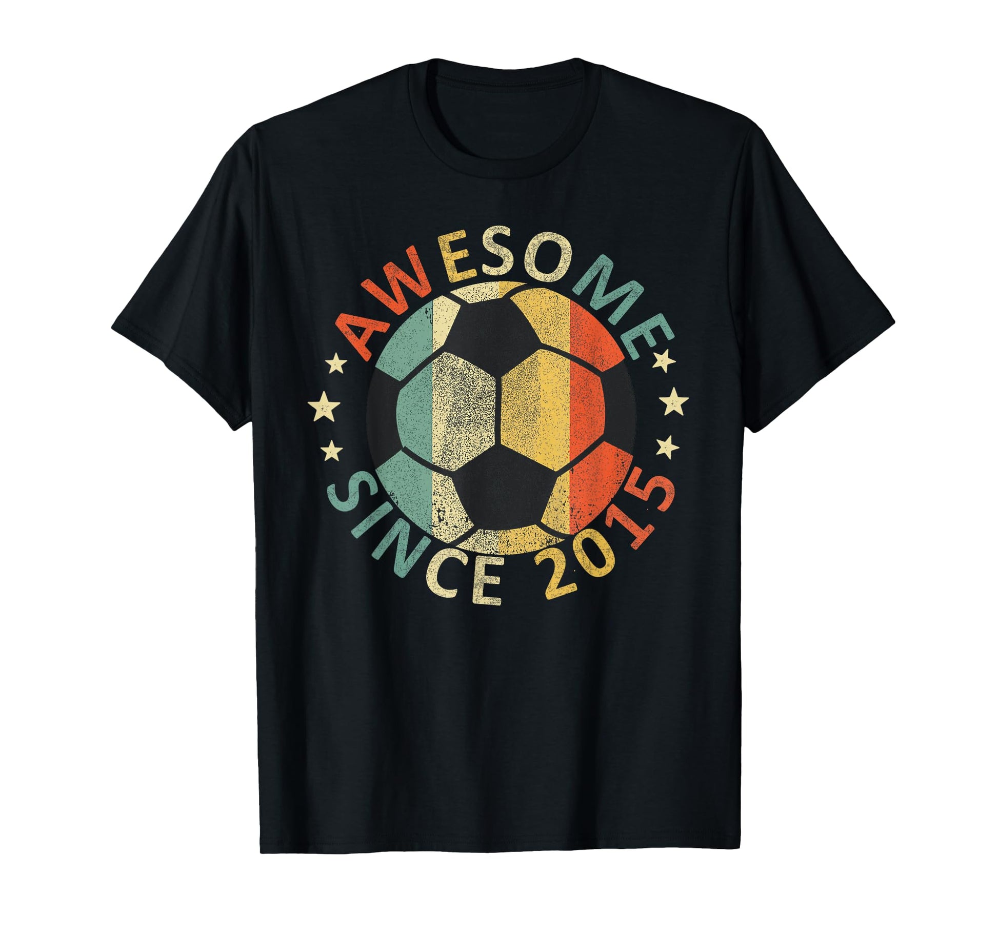 Soccer Player Awesome Since 2015 T-Shirt - Minimalist Print Unisex - T-Shirt, Sweatshirt, Hoodie