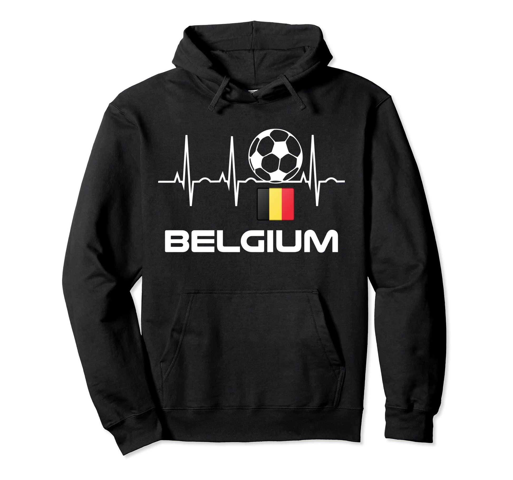Belgium Soccer Belgium Flag Soccer Sweatshirt - Graphic Print Men Women - T-Shirt, Sweatshirt, Hoodie