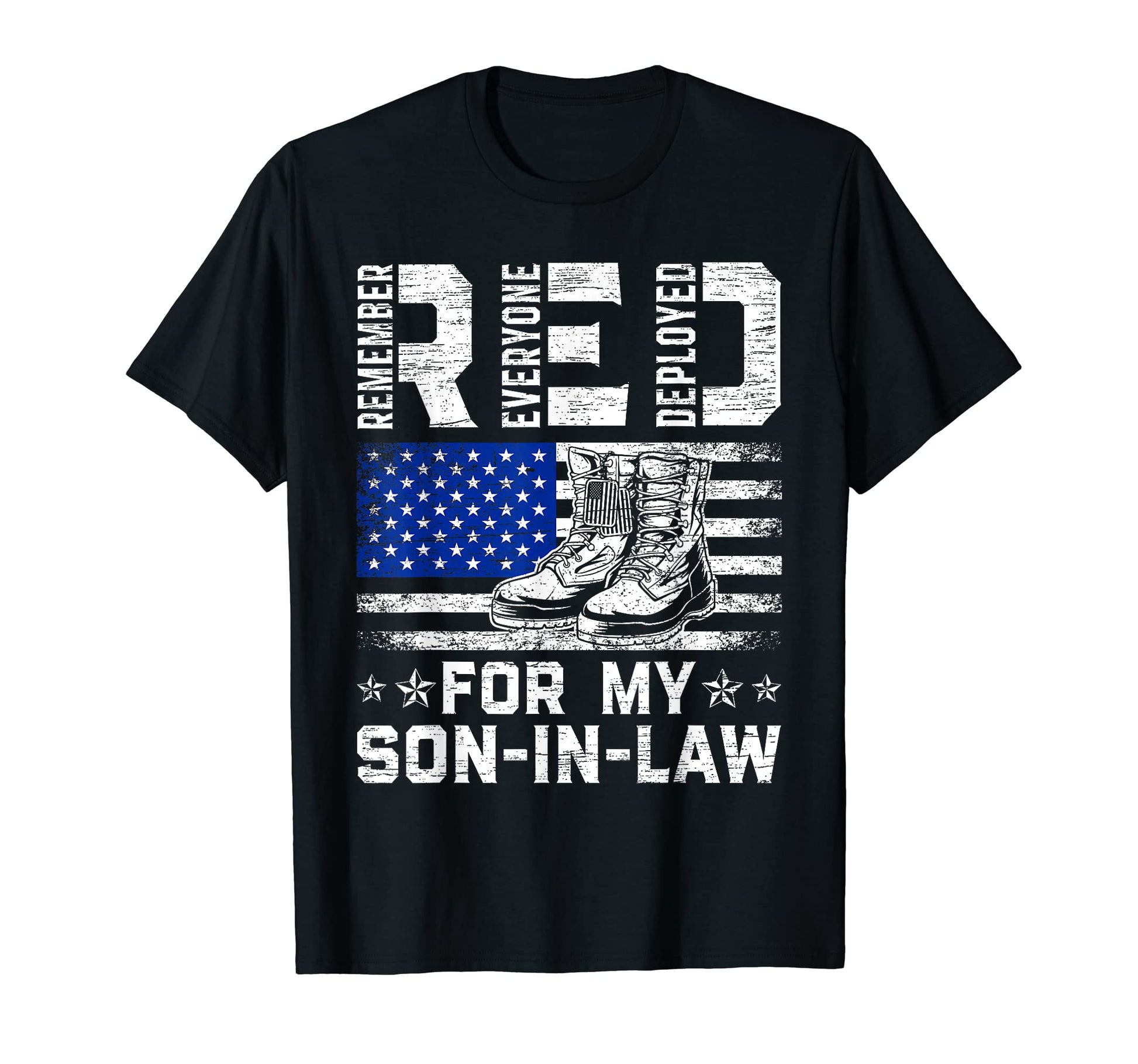 Red Friday My Son Law Remember T-Shirt - Unique Graphic for Adults - T-Shirt, Sweatshirt, Hoodie