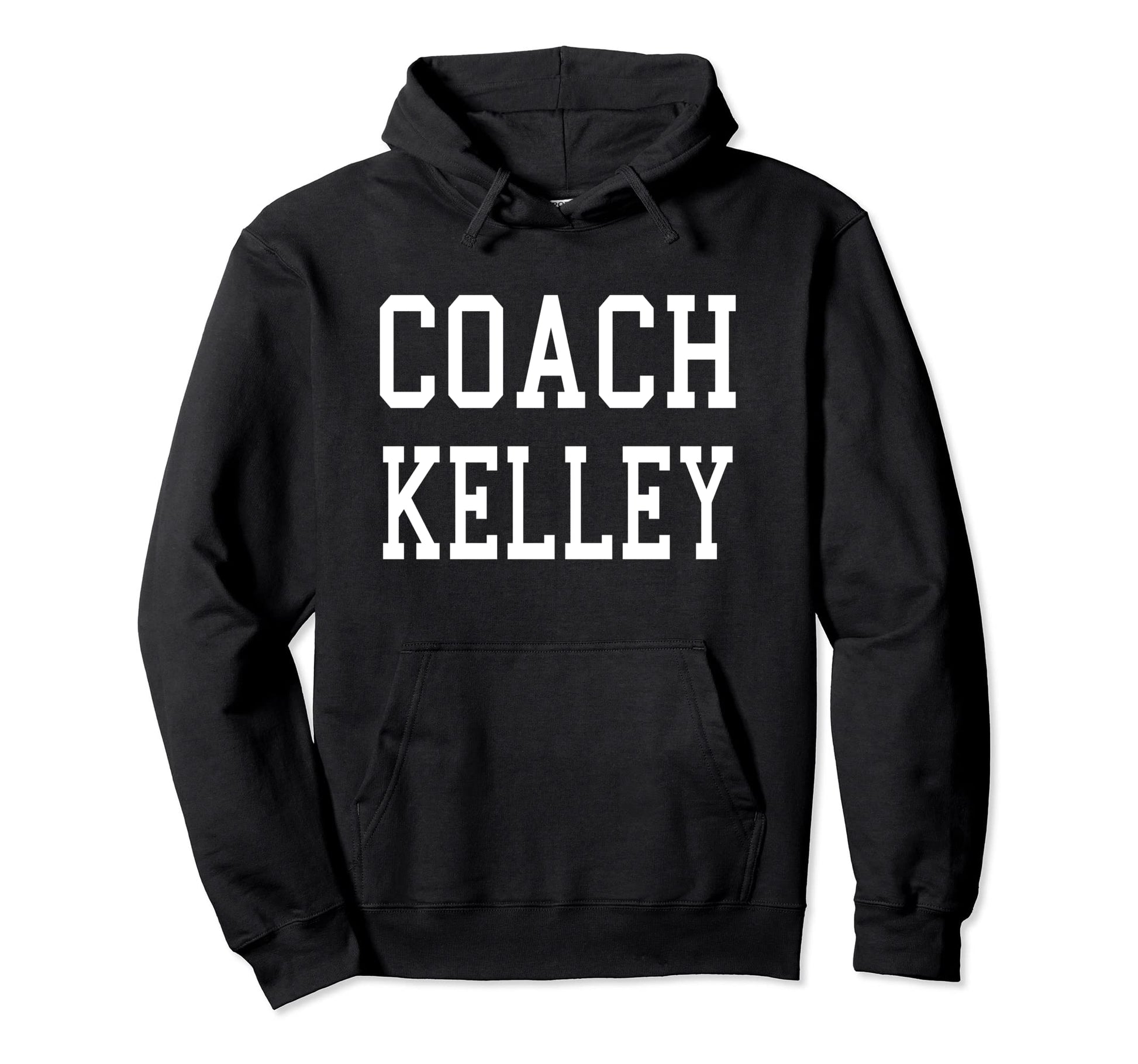 Coach Kelley Custom Football Soccer Hoodie - Trendy Graphic Unisex - T-Shirt, Sweatshirt, Hoodie