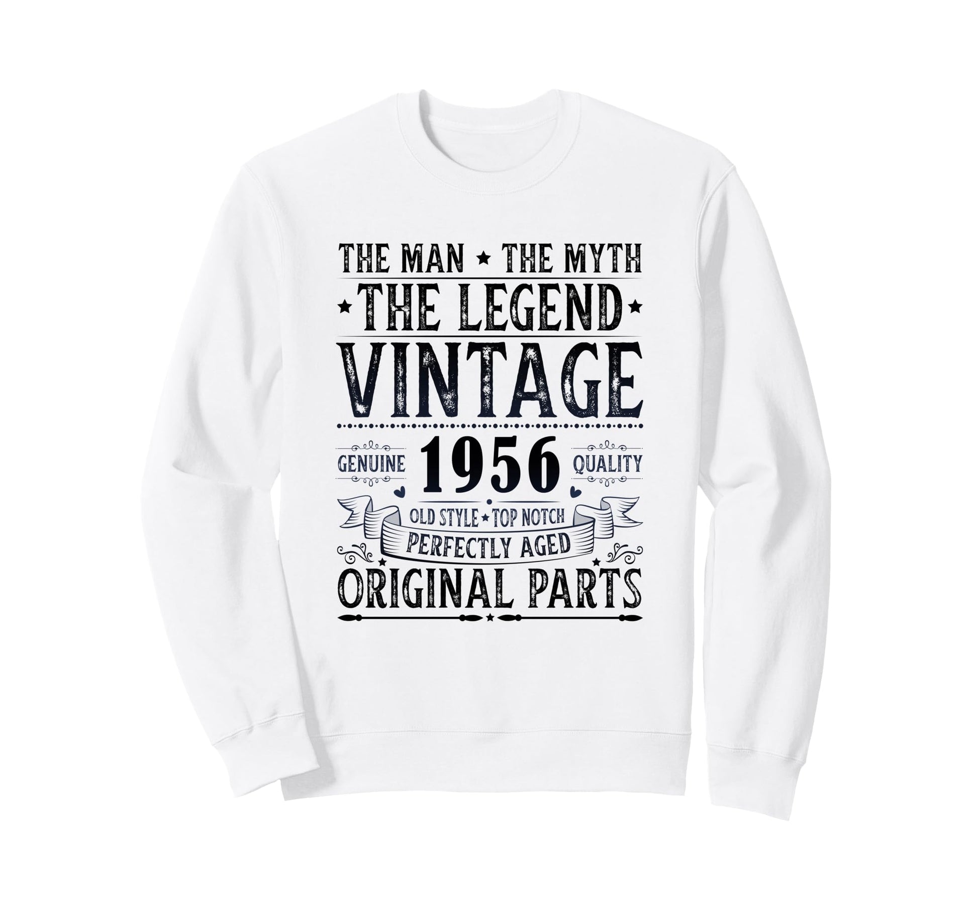 1956 T Shirts Funny 1956 Birthday Sweatshirt - Graphic Print for Adults - T-Shirt, Sweatshirt, Hoodie