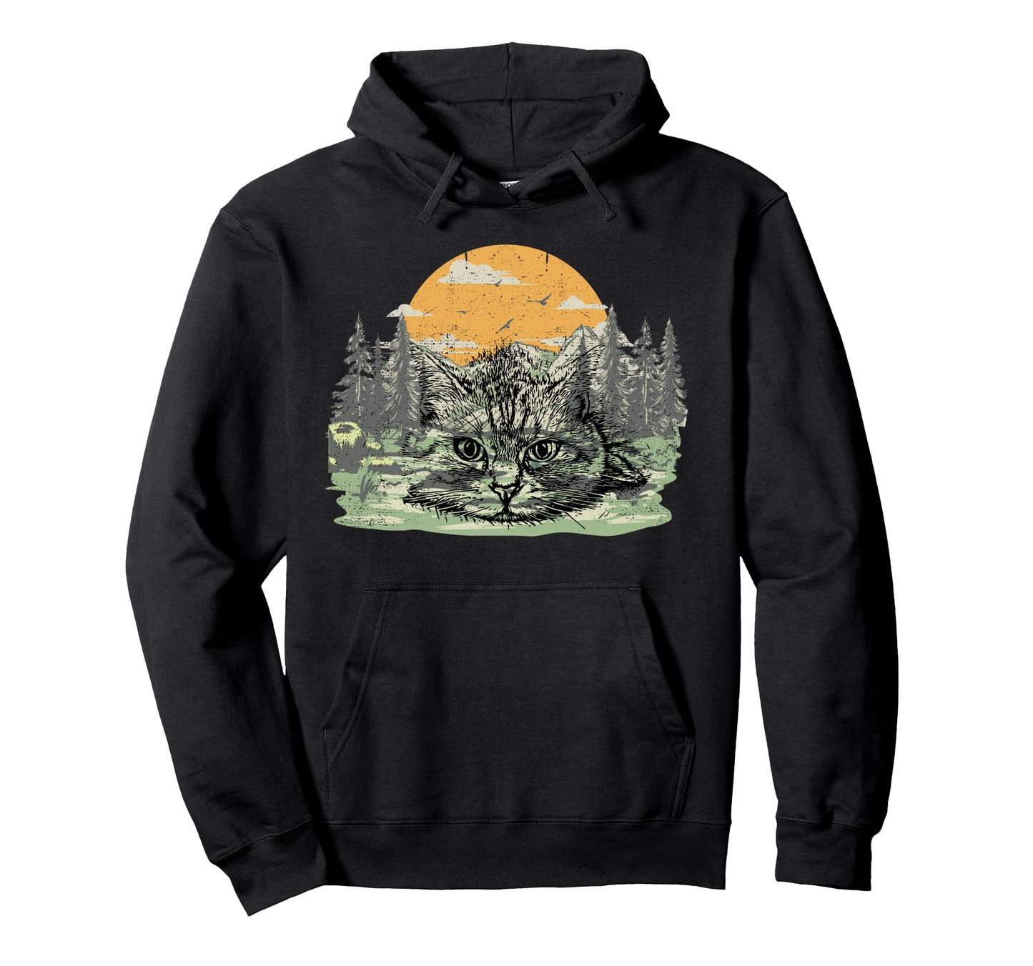 Cat Cat Motifs Cat Cat Owner Cat Dad Hoodie - Novelty Apparel for Adults - T-Shirt, Sweatshirt, Hoodie