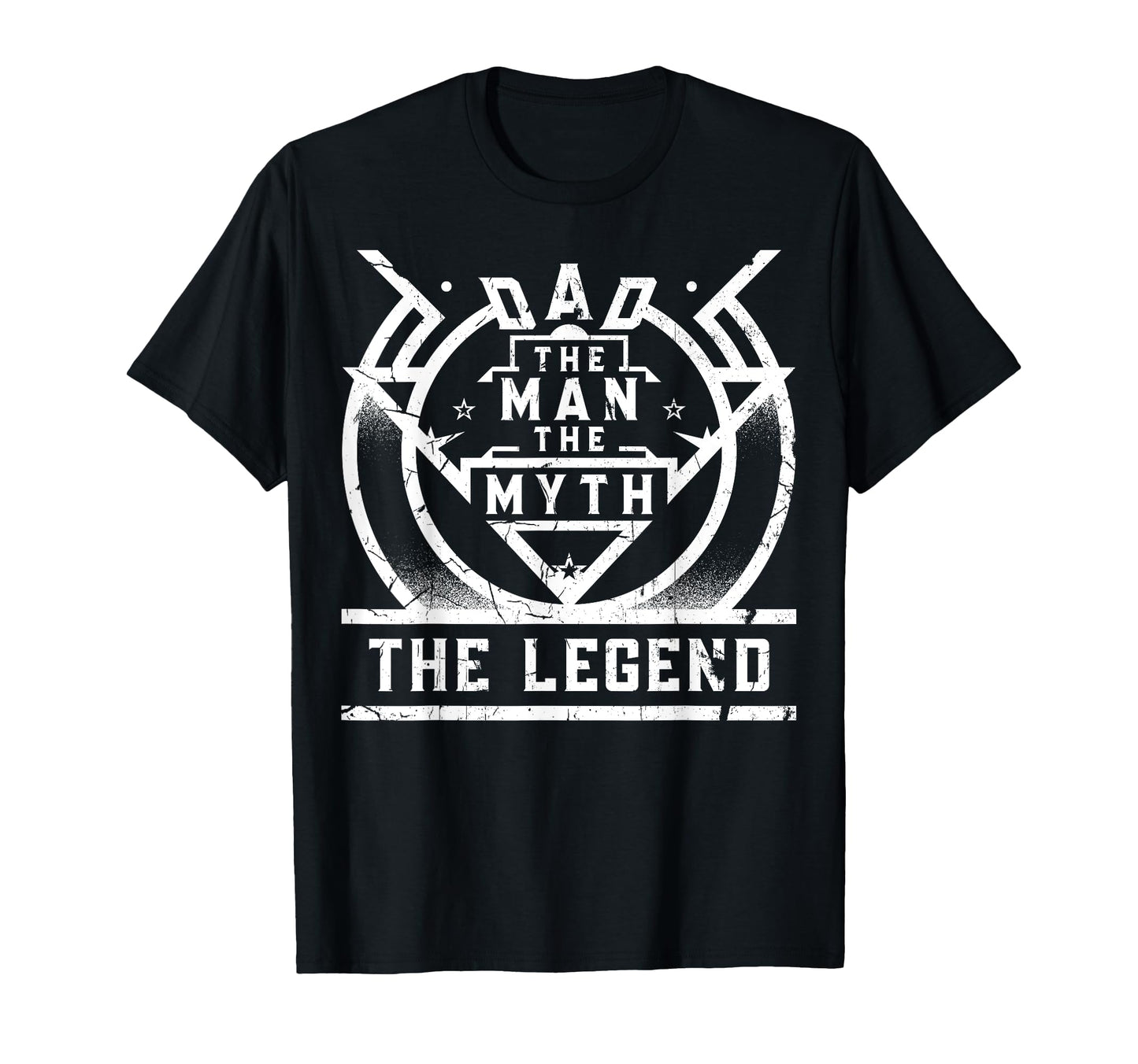 Fathers Day Worlds Best Dad Myth Legend T-Shirt - Streetwear Style Unisex - T-Shirt, Sweatshirt, Hoodie
