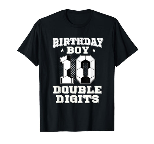 10Th Birthday Double Digits T-Shirt - Casual Everyday Wear for Adults - T-Shirt, Sweatshirt, Hoodie