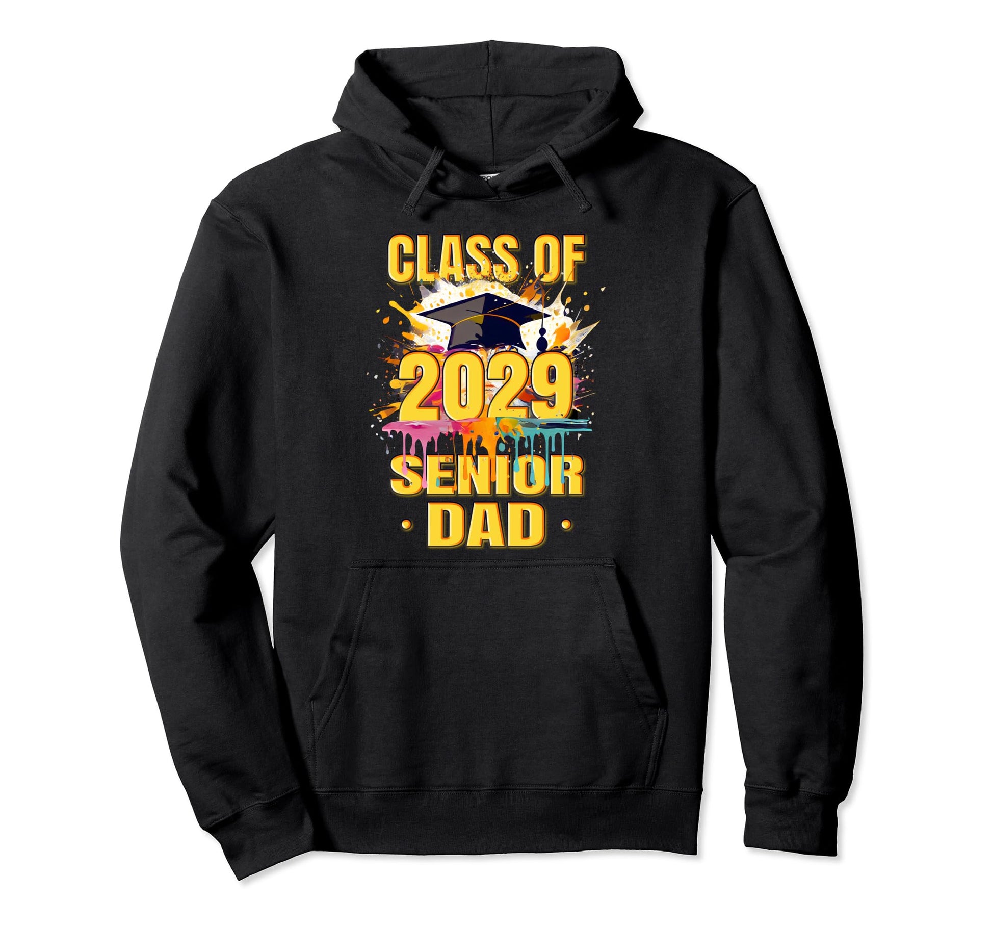 Senior Dad 2029 Proud Dad Class 2029 Hoodie - Streetwear Style for Adults - T-Shirt, Sweatshirt, Hoodie