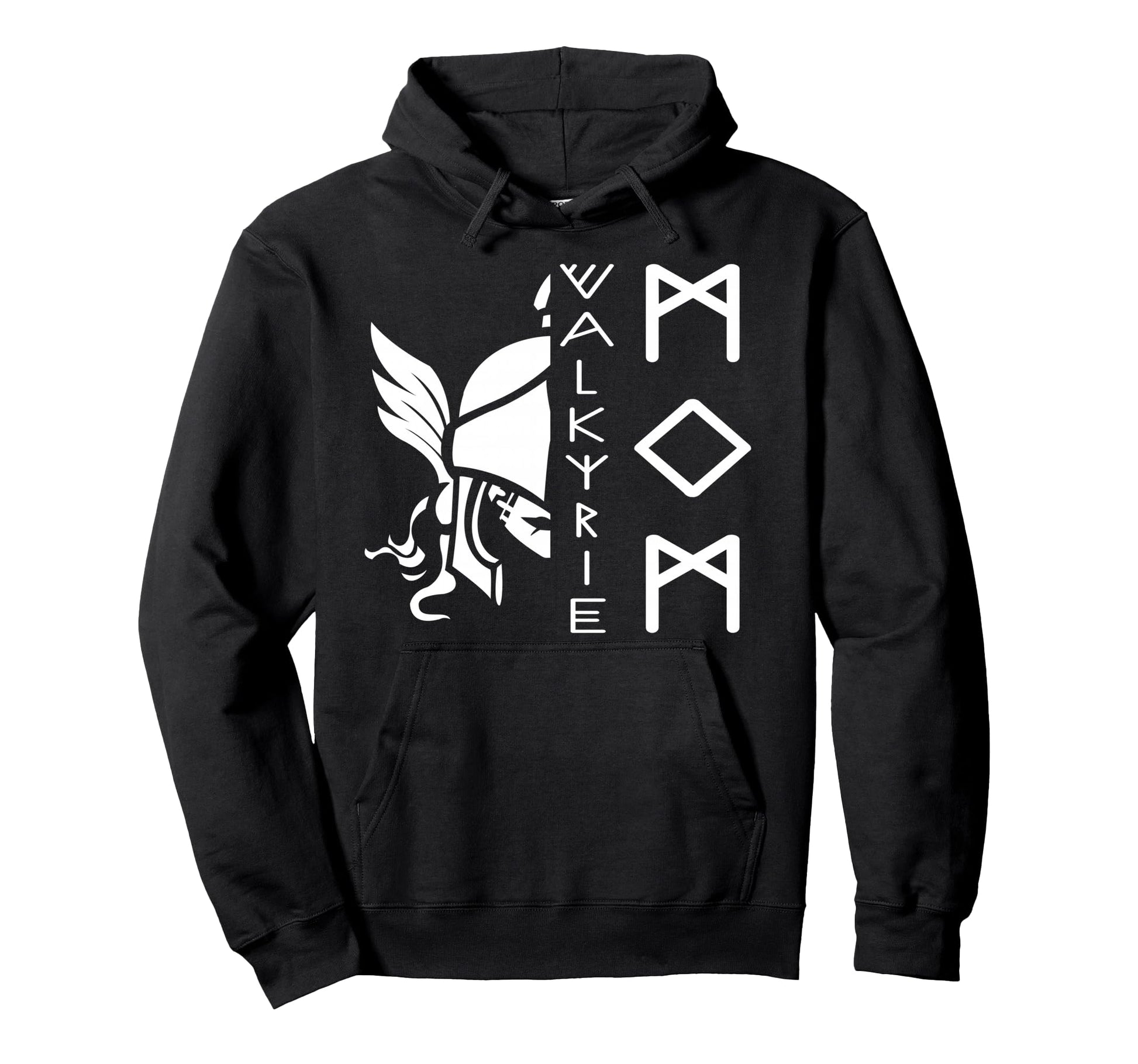 Viking Mythology Valkyrie Mom Hoodie - Unique Graphic Unisex - T-Shirt, Sweatshirt, Hoodie
