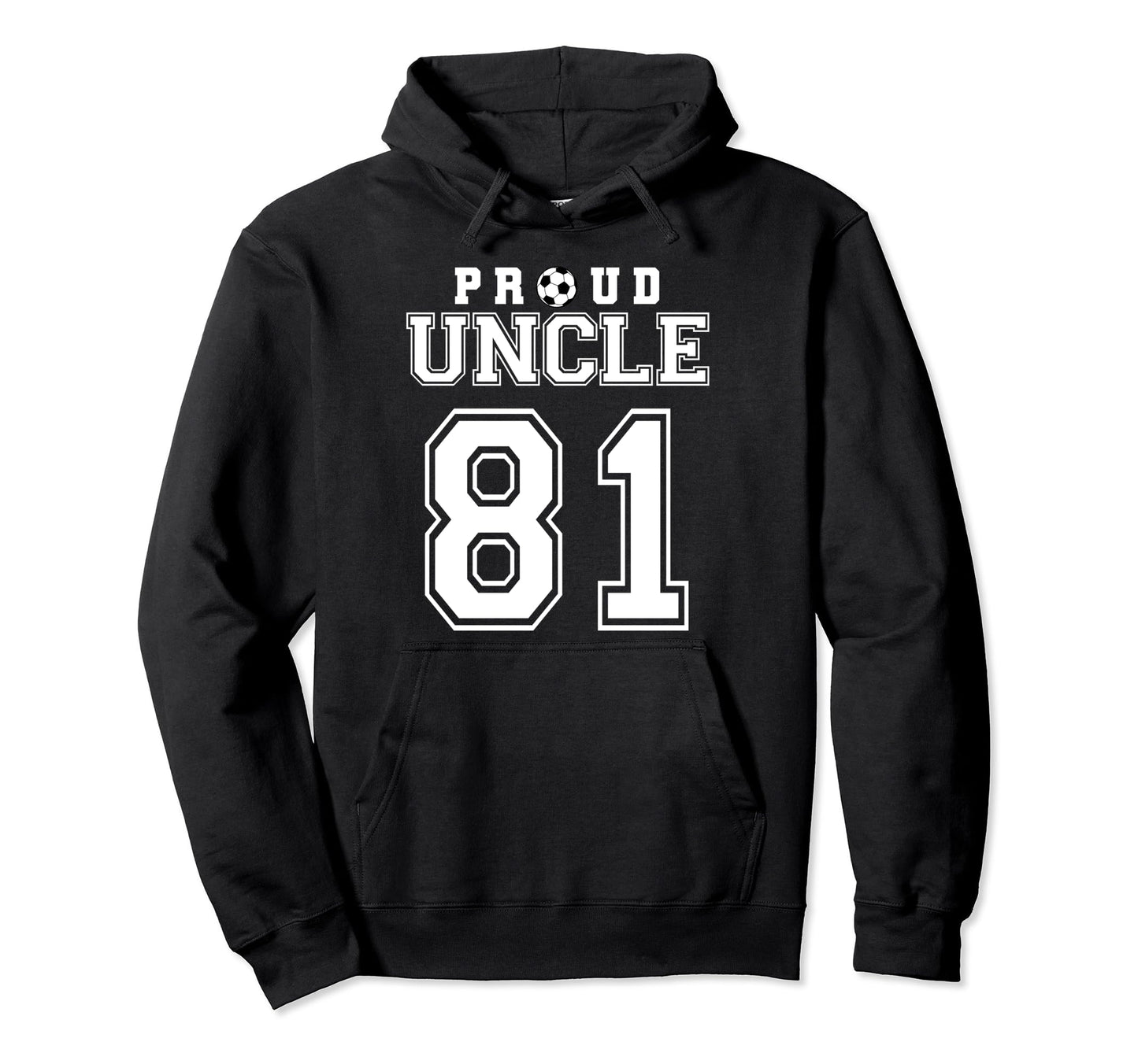 Number 81 Custom Proud Soccer Futbol Hoodie - Unique Graphic Men Women - T-Shirt, Sweatshirt, Hoodie