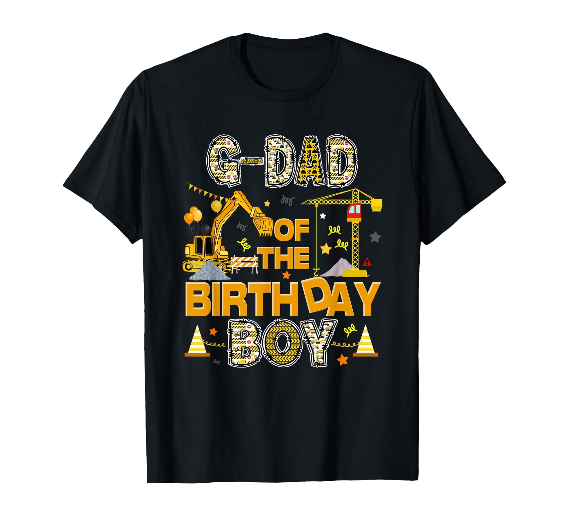 G Dad Birthday Construction Worker T-Shirt - Trendy Graphic for Adults - T-Shirt, Sweatshirt, Hoodie
