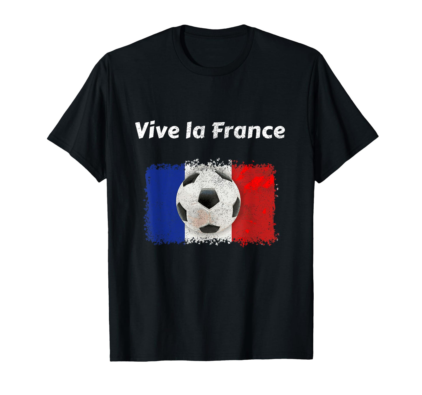 Viva La France French Football T-Shirt - Minimalist Print for Adults - T-Shirt, Sweatshirt, Hoodie
