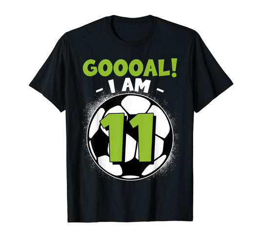 11 Year Old Birthday Soccer Themed 11Thb T-Shirt - Graphic Print Men Women - T-Shirt, Sweatshirt, Hoodie