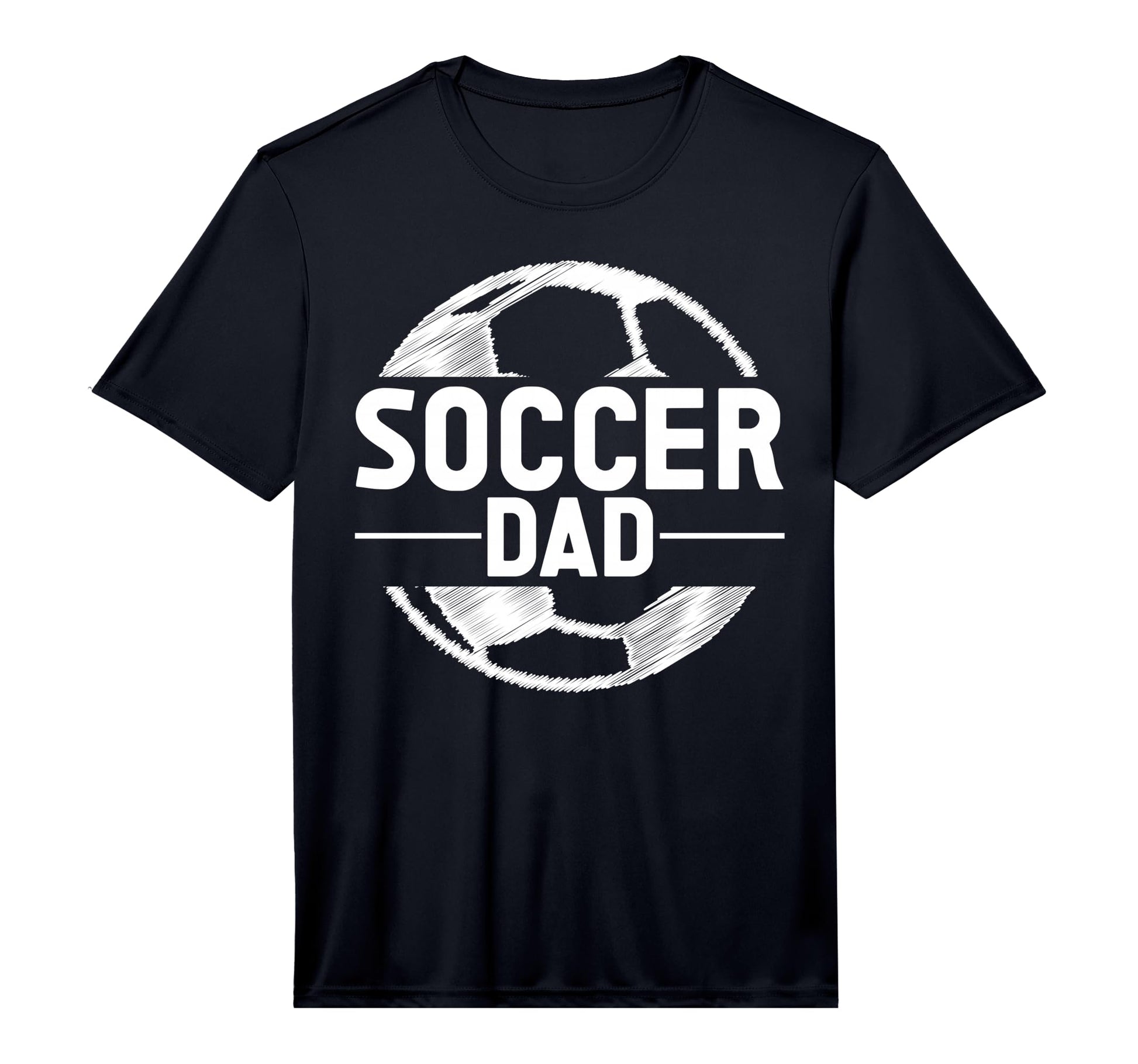 Mens Soccer Dad Performance T-Shirt - Custom Art Print Unisex - T-Shirt, Sweatshirt, Hoodie