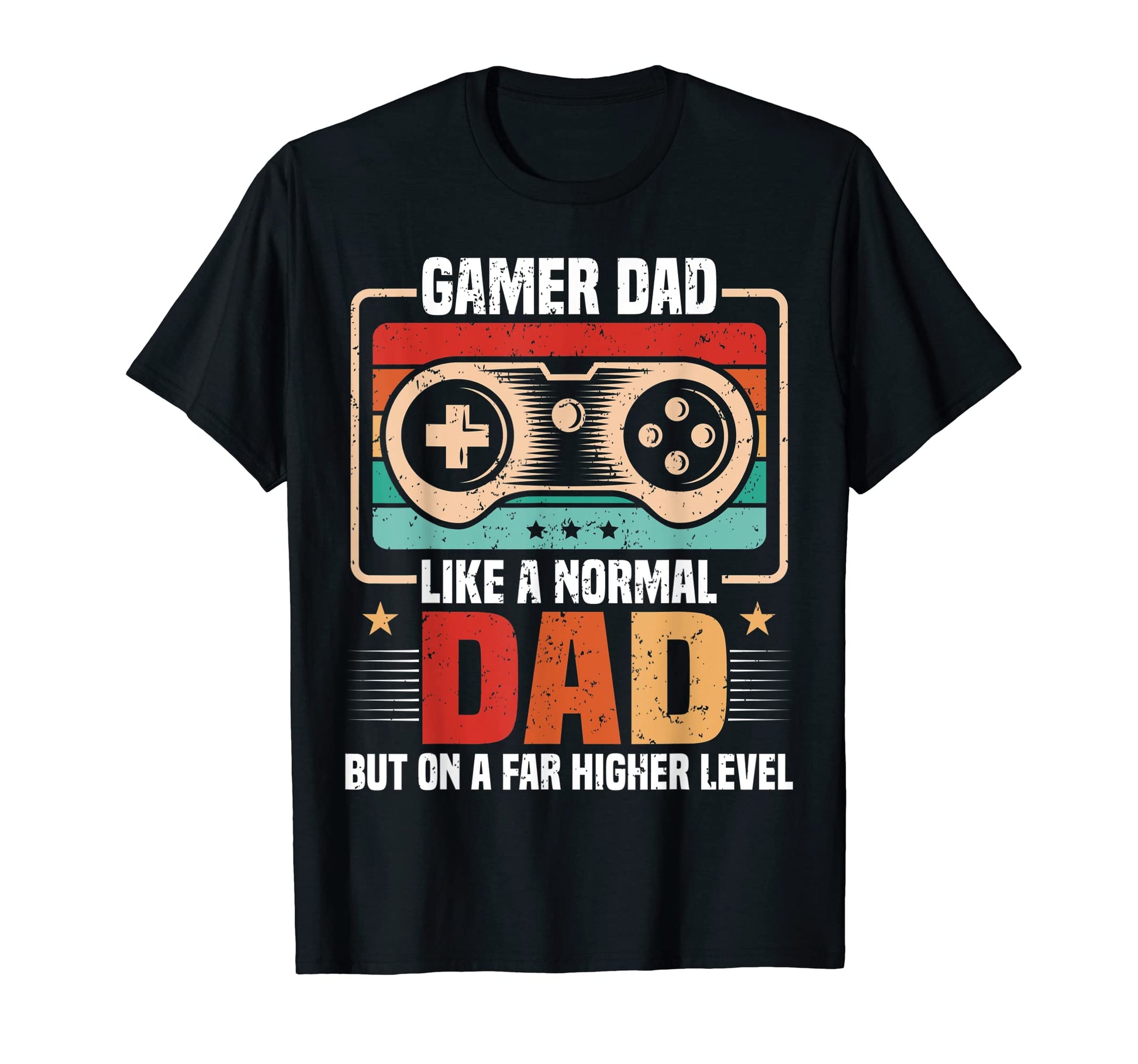 Mens Gamer Dad Like Normal Dad Video Games T-Shirt - Graphic Print Unisex - T-Shirt, Sweatshirt, Hoodie