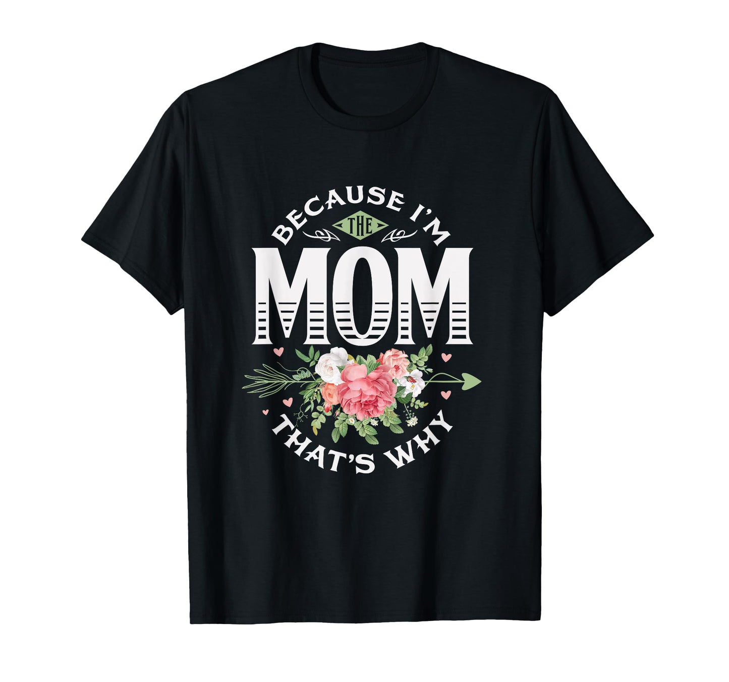 Funny Because I Am Mom Thats Why Gift T-Shirt - Aesthetic Graphic Unisex - T-Shirt, Sweatshirt, Hoodie