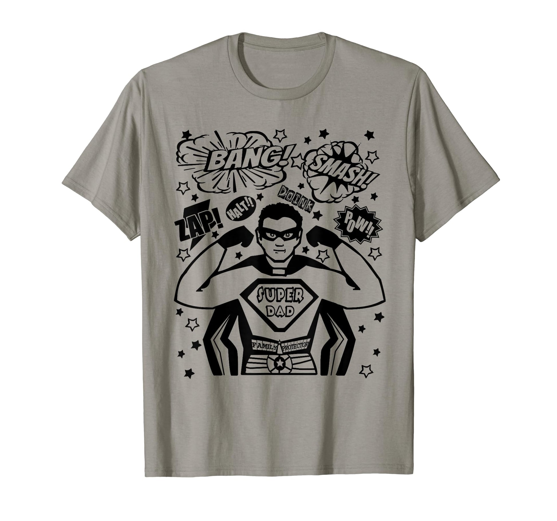 Gifts Dad Daddy Superhero Superdad Super T-Shirt - Novelty Apparel Unisex - T-Shirt, Sweatshirt, Hoodie
