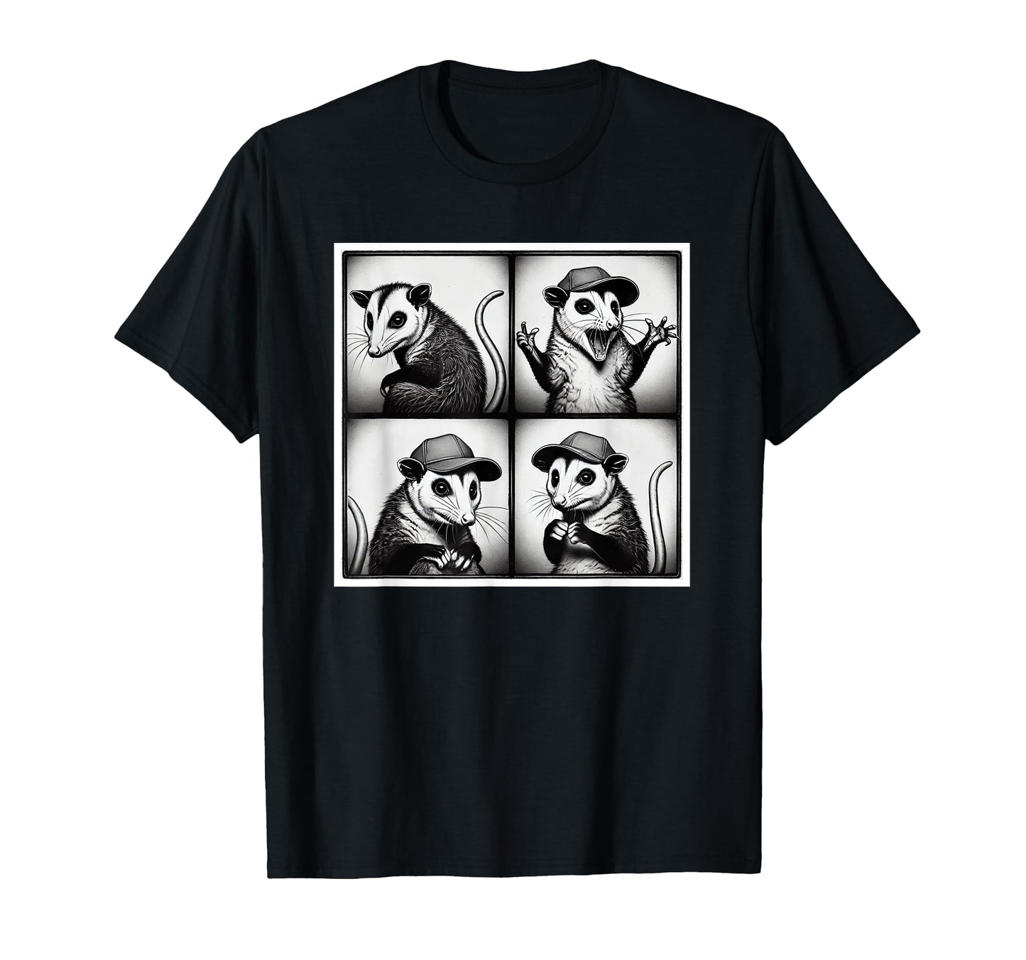 Adorable Feral Possum Dad Hat Funny T-Shirt - Streetwear Style for Adults - T-Shirt, Sweatshirt, Hoodie