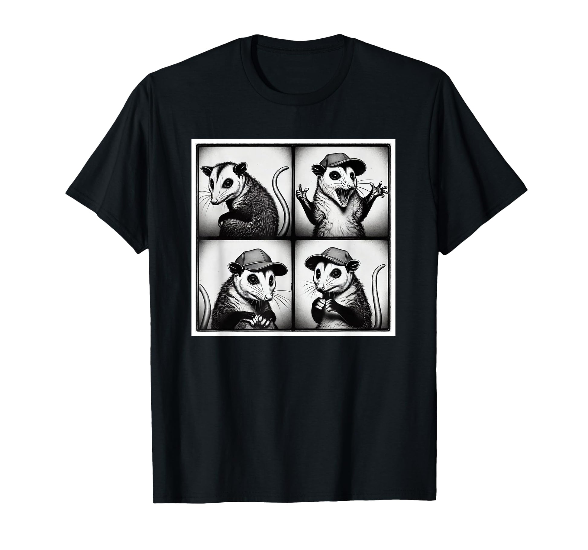 Adorable Feral Possum Dad Hat Funny T-Shirt - Streetwear Style for Adults - T-Shirt, Sweatshirt, Hoodie