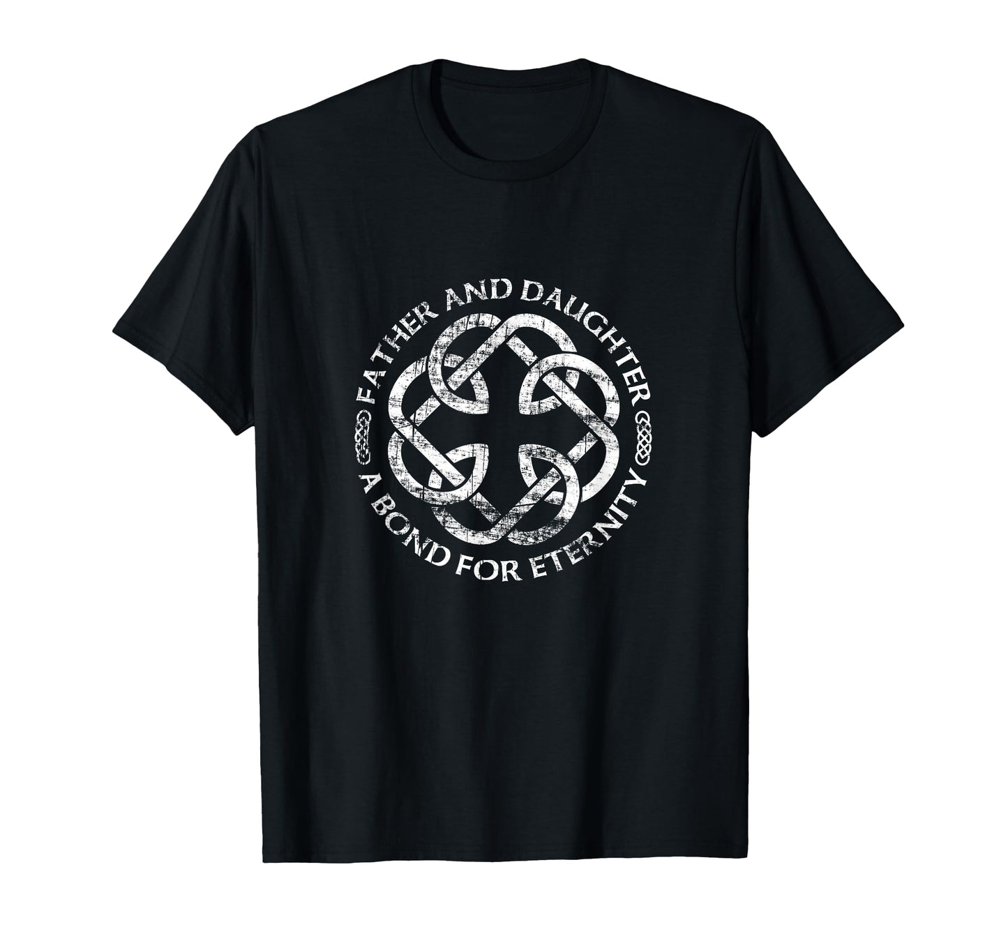 Celtic Knot Father And Daughter Bond T-Shirt - Custom Art Print Unisex - T-Shirt, Sweatshirt, Hoodie