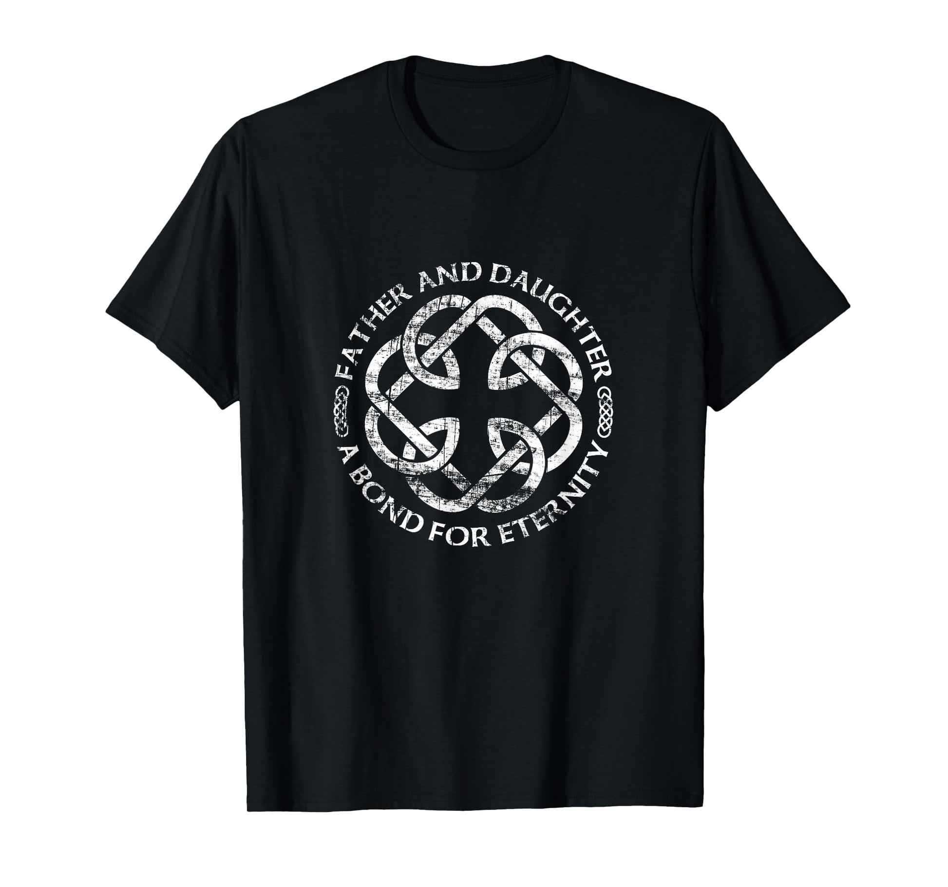 Celtic Knot Father And Daughter Bond T-Shirt - Custom Art Print Unisex - T-Shirt, Sweatshirt, Hoodie