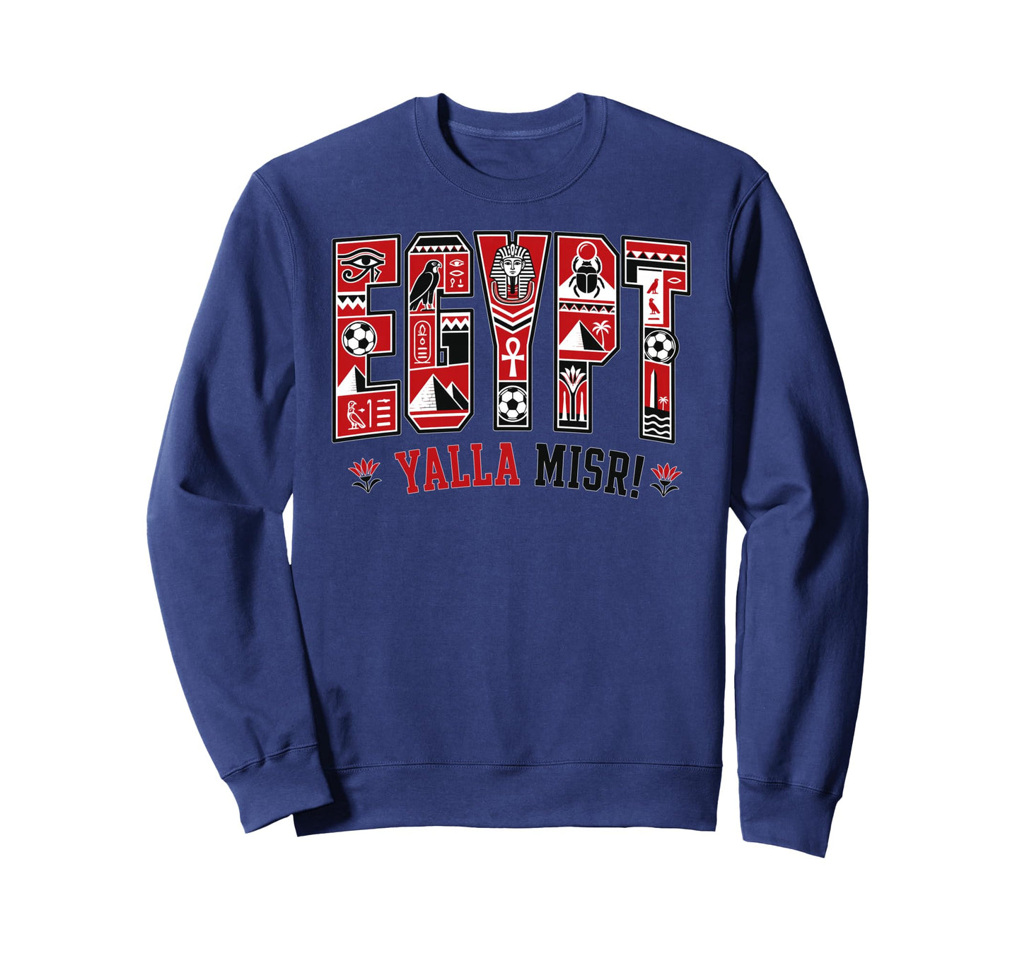 Egypt Soccer 2026 Egyptian Sweatshirt - Casual Everyday Wear for Adults - T-Shirt, Sweatshirt, Hoodie