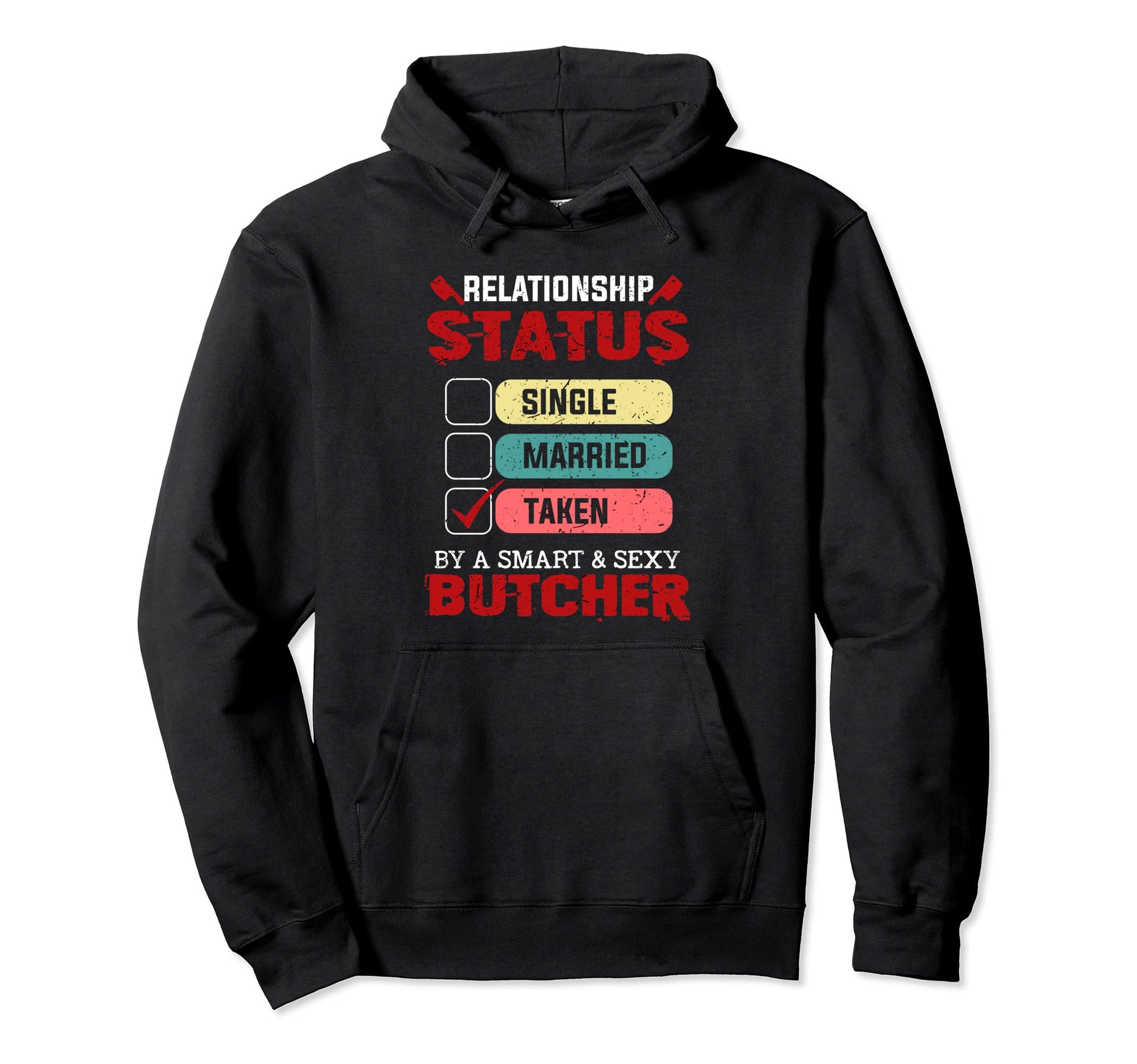 Relationship Status Single Married Hoodie - Streetwear Style Men Women - T-Shirt, Sweatshirt, Hoodie