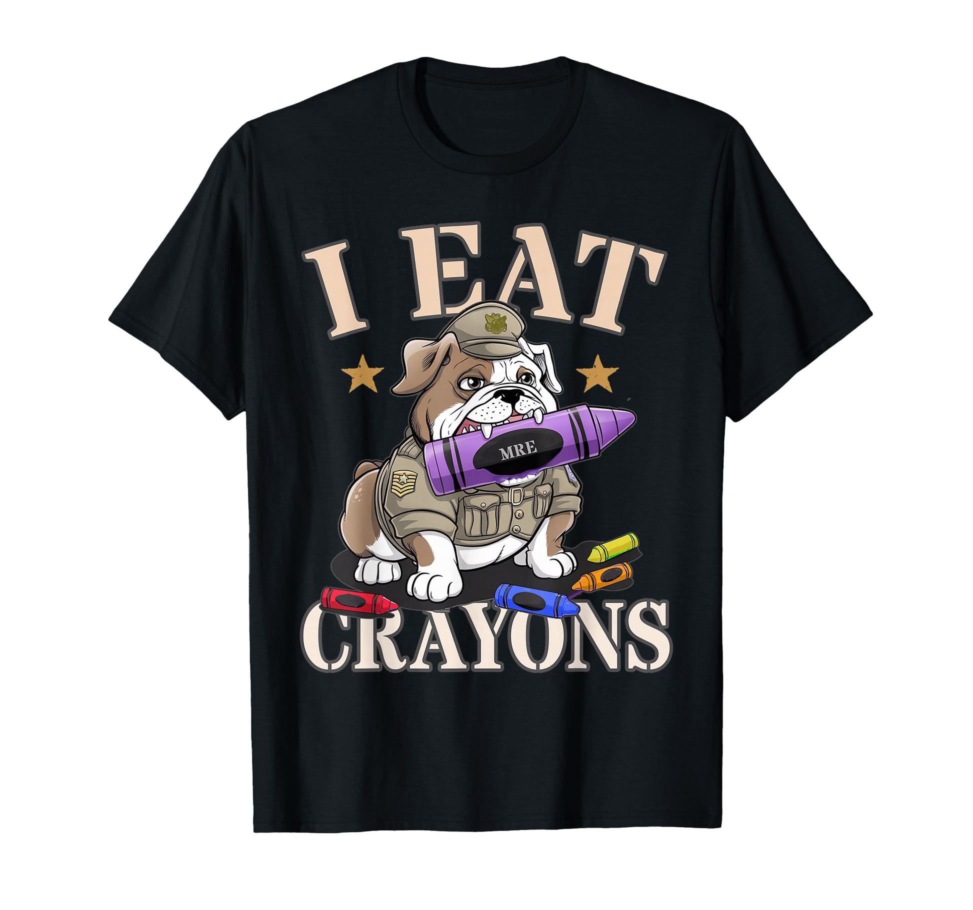 I Eat Crayons Soldier Father Military T-Shirt - Unique Graphic Men Women - T-Shirt, Sweatshirt, Hoodie