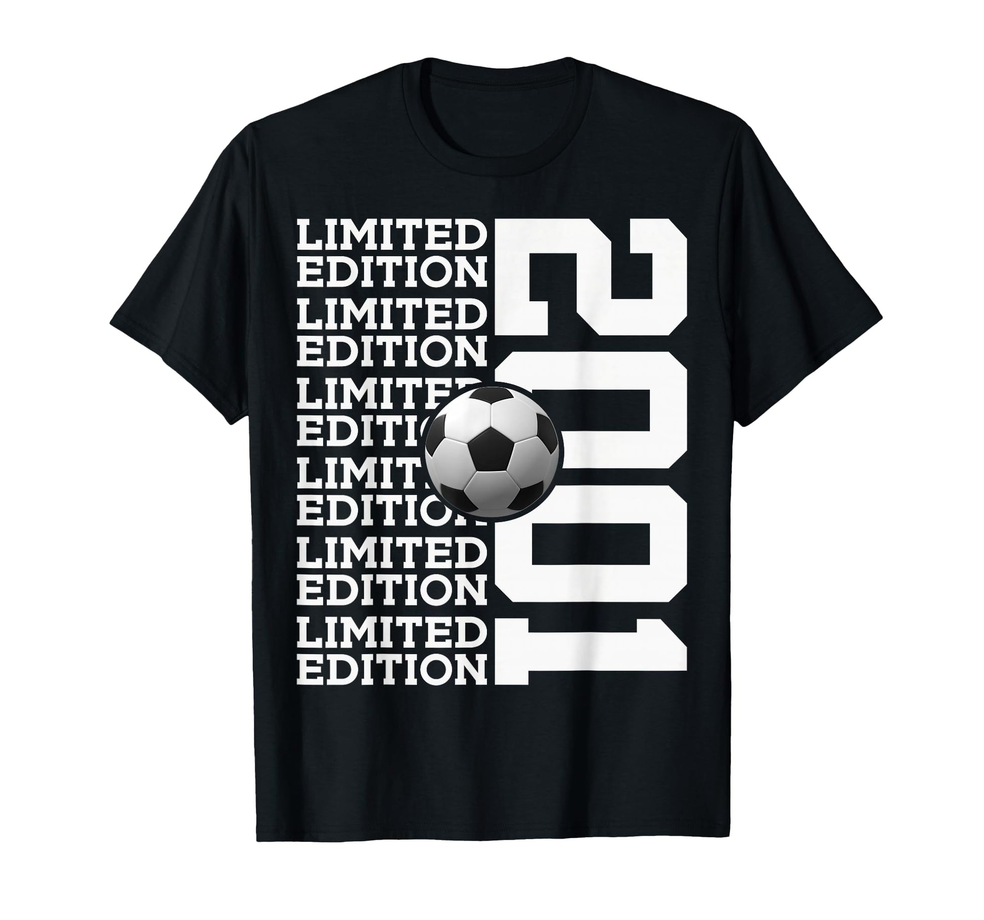 2001 Soccer 25Th Birthday T-Shirt - Trendy Graphic for Adults - T-Shirt, Sweatshirt, Hoodie