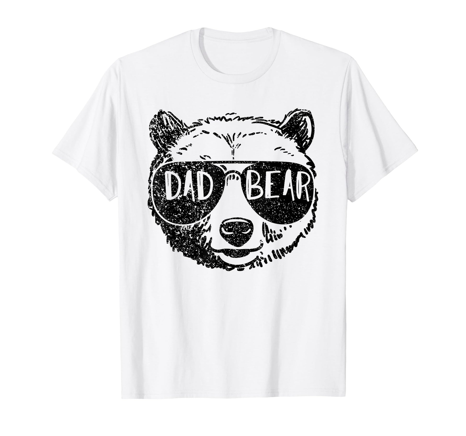 Dad Bear Face Sunglasses Daddy Fathers T-Shirt - Streetwear Style Unisex - T-Shirt, Sweatshirt, Hoodie