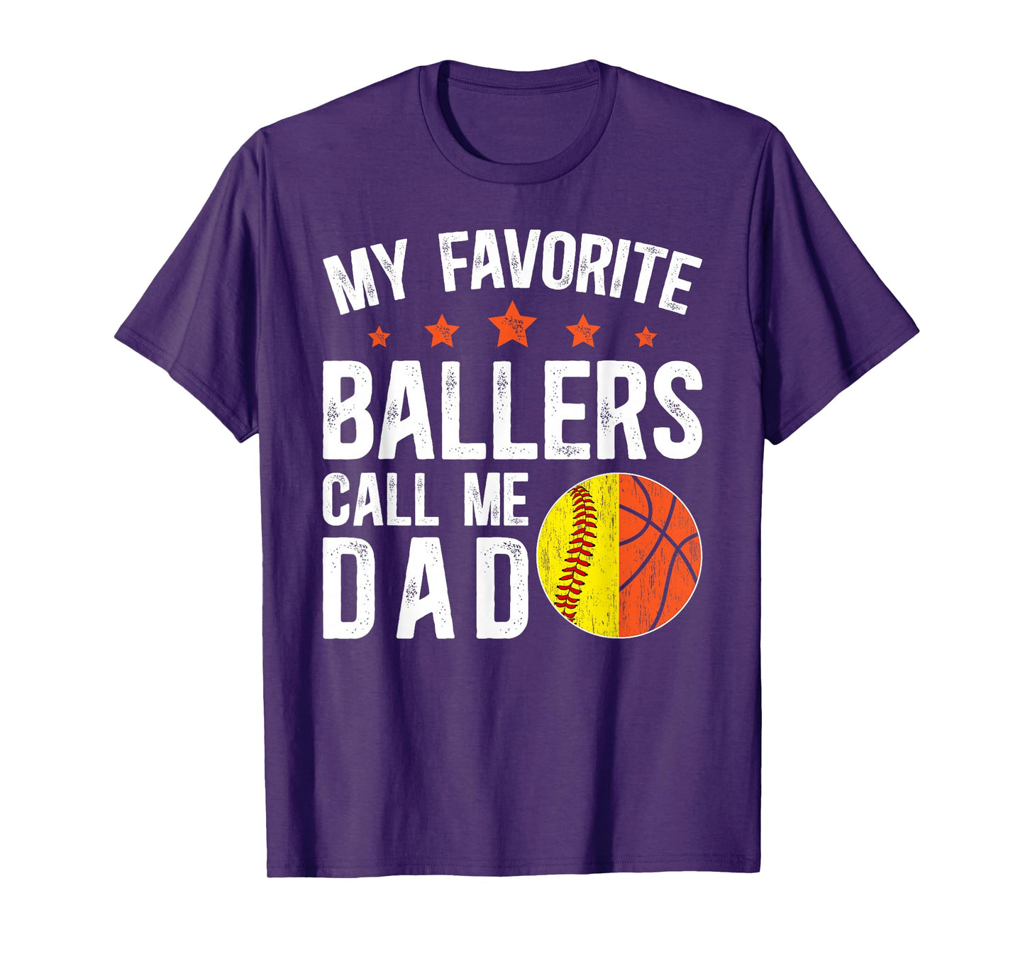 My Favorite Ballers Call Me Dad T-Shirt - Aesthetic Graphic Men Women - T-Shirt, Sweatshirt, Hoodie