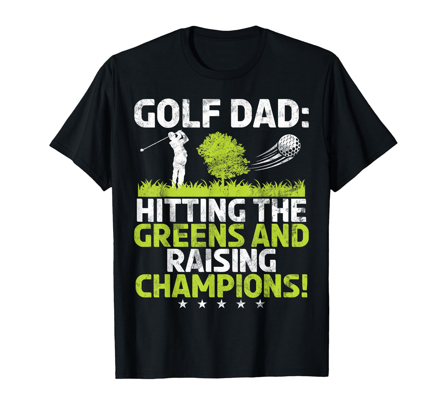 Hitting Greens And Raising Champions T-Shirt - Minimalist Print Men Women - T-Shirt, Sweatshirt, Hoodie