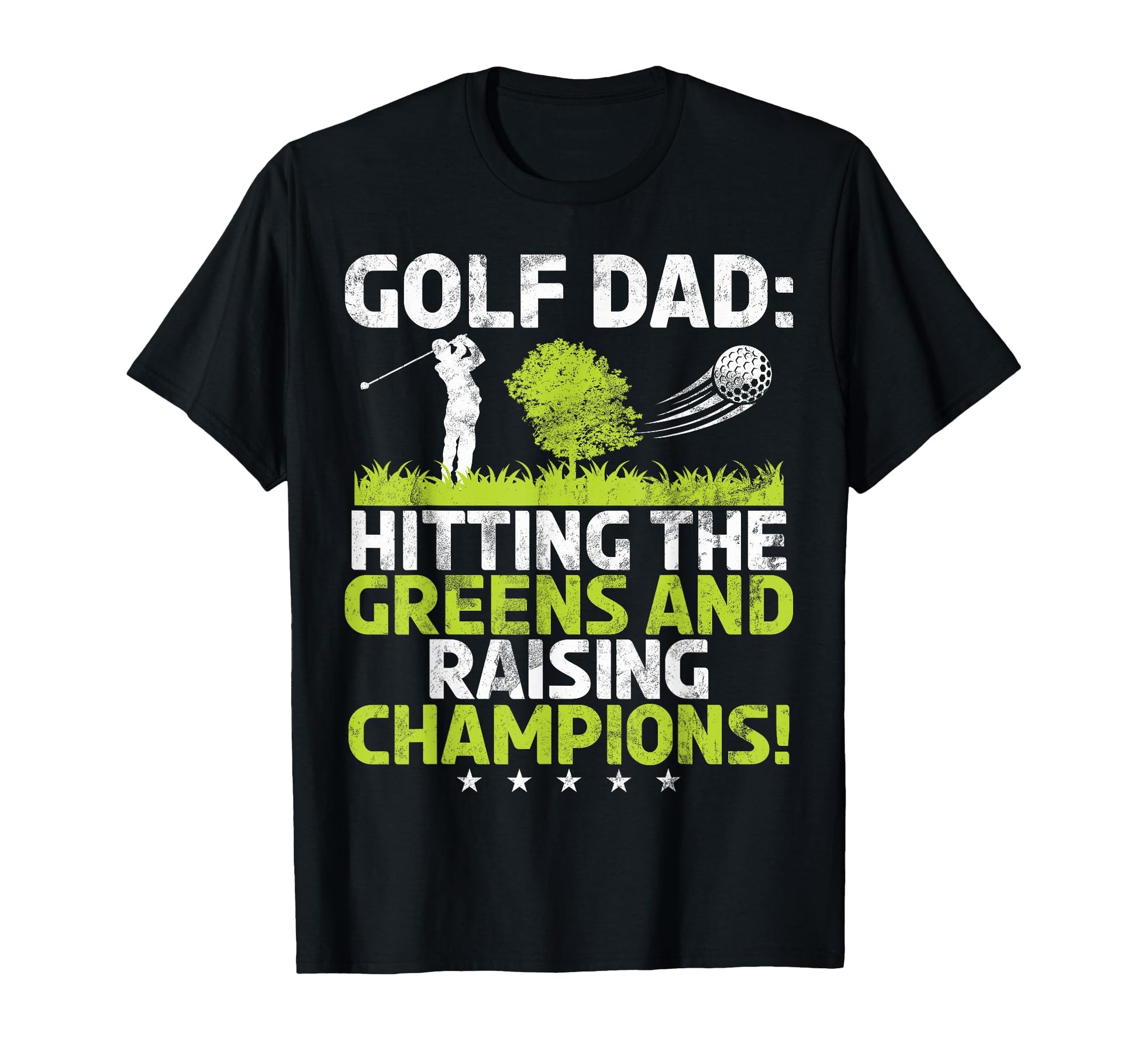Hitting Greens And Raising Champions T-Shirt - Minimalist Print Men Women - T-Shirt, Sweatshirt, Hoodie