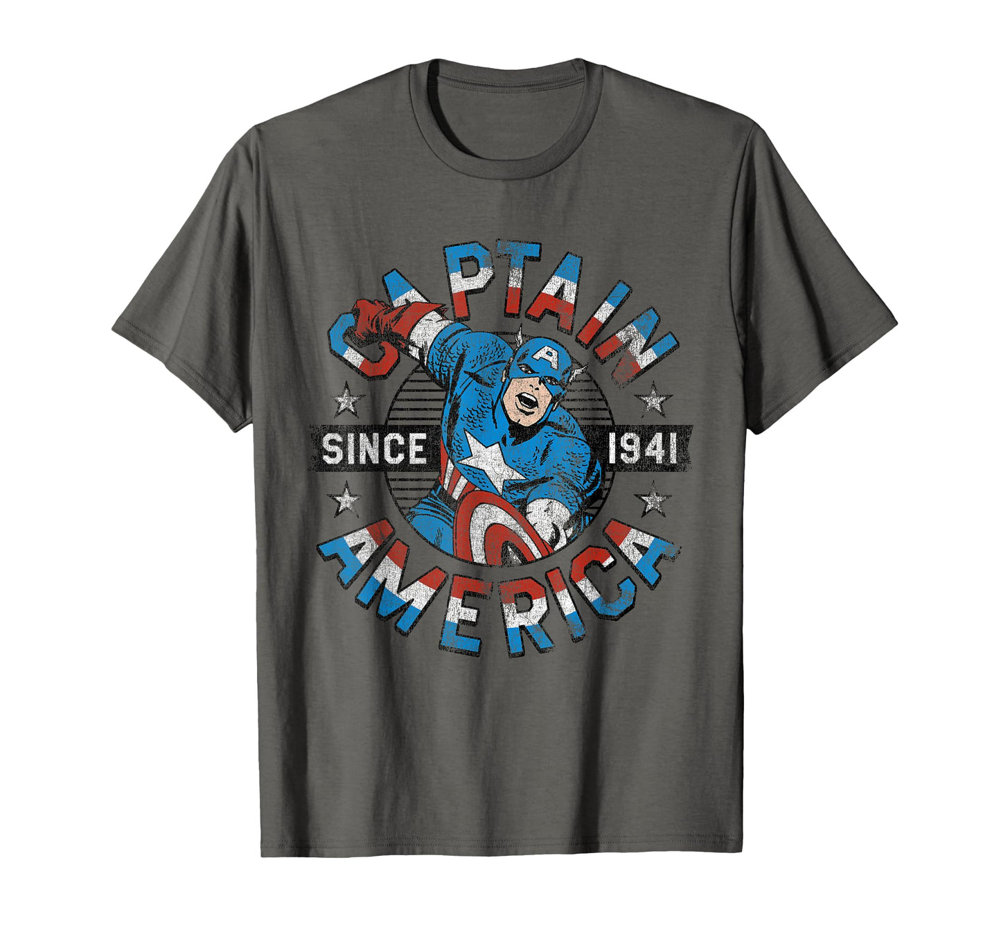 Marvel Avengers Captain America Comic T-Shirt - Trendy Graphic for Adults - T-Shirt, Sweatshirt, Hoodie