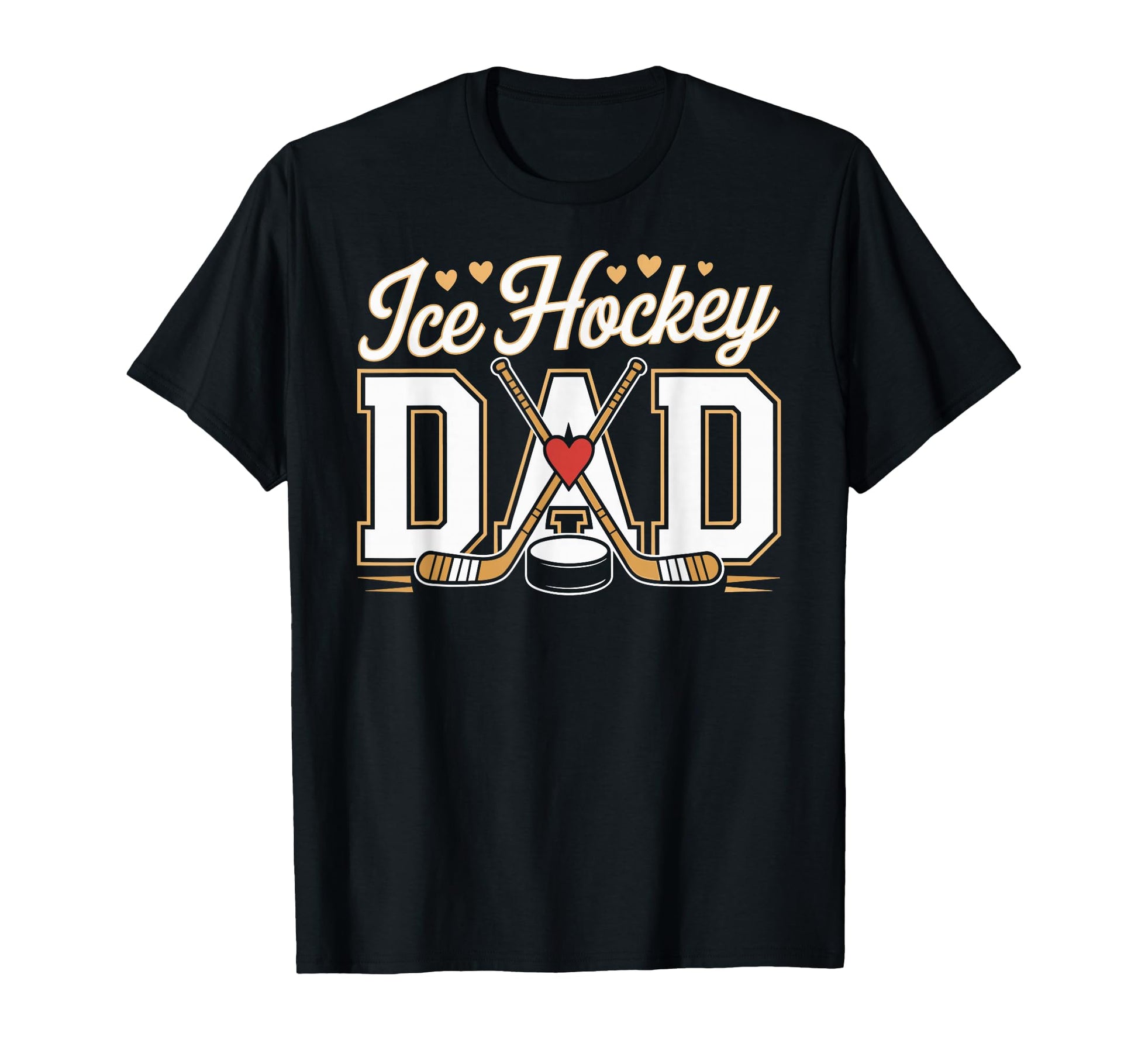 Ice Hockey Dad Fathers Day Sweatshirt - Aesthetic Graphic Unisex - T-Shirt, Sweatshirt, Hoodie