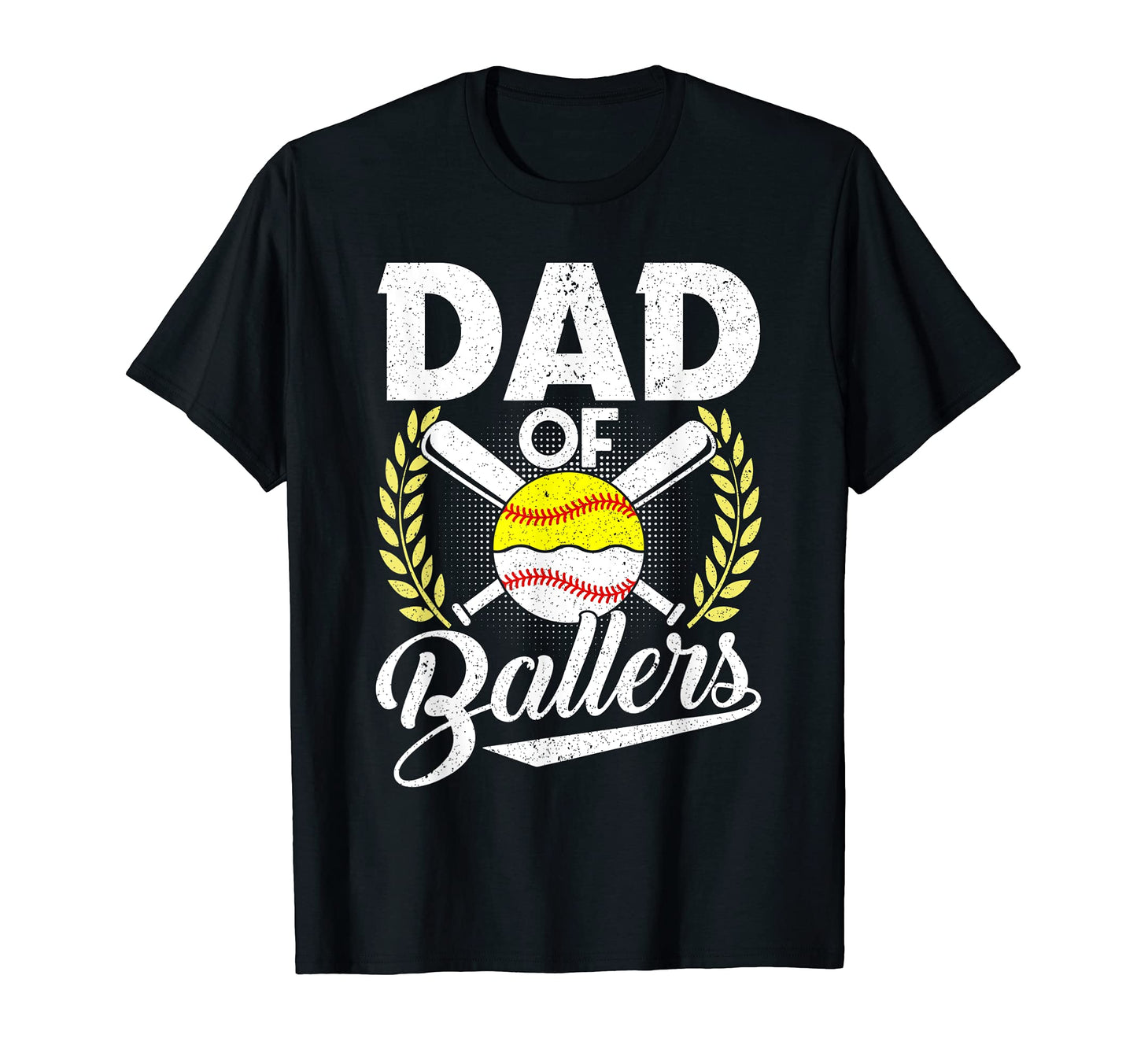 Dad Ballers Baseball Lover Dad Gift T-Shirt - Streetwear Style for Adults - T-Shirt, Sweatshirt, Hoodie