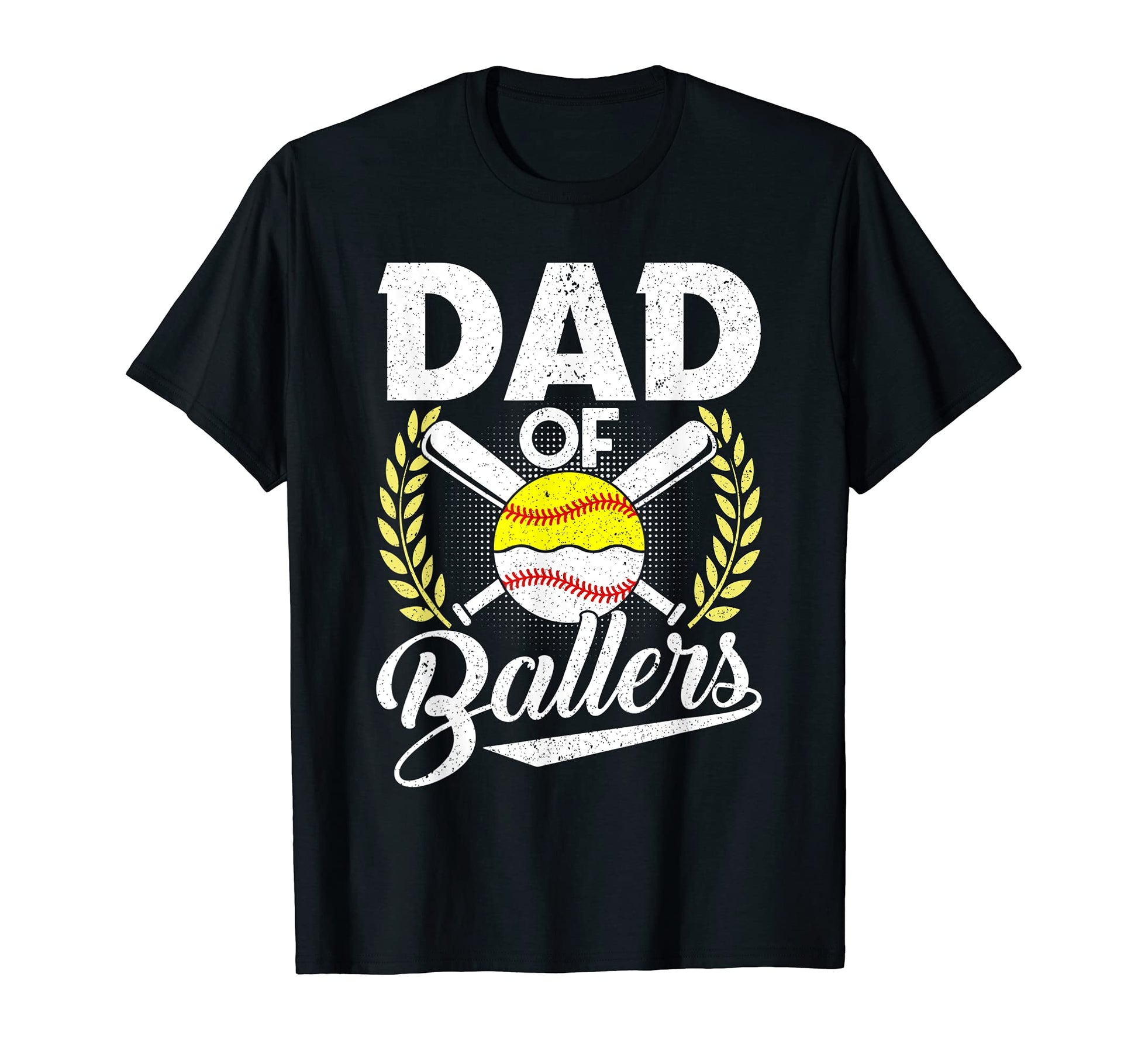 Dad Ballers Baseball Lover Dad Gift T-Shirt - Streetwear Style for Adults - T-Shirt, Sweatshirt, Hoodie