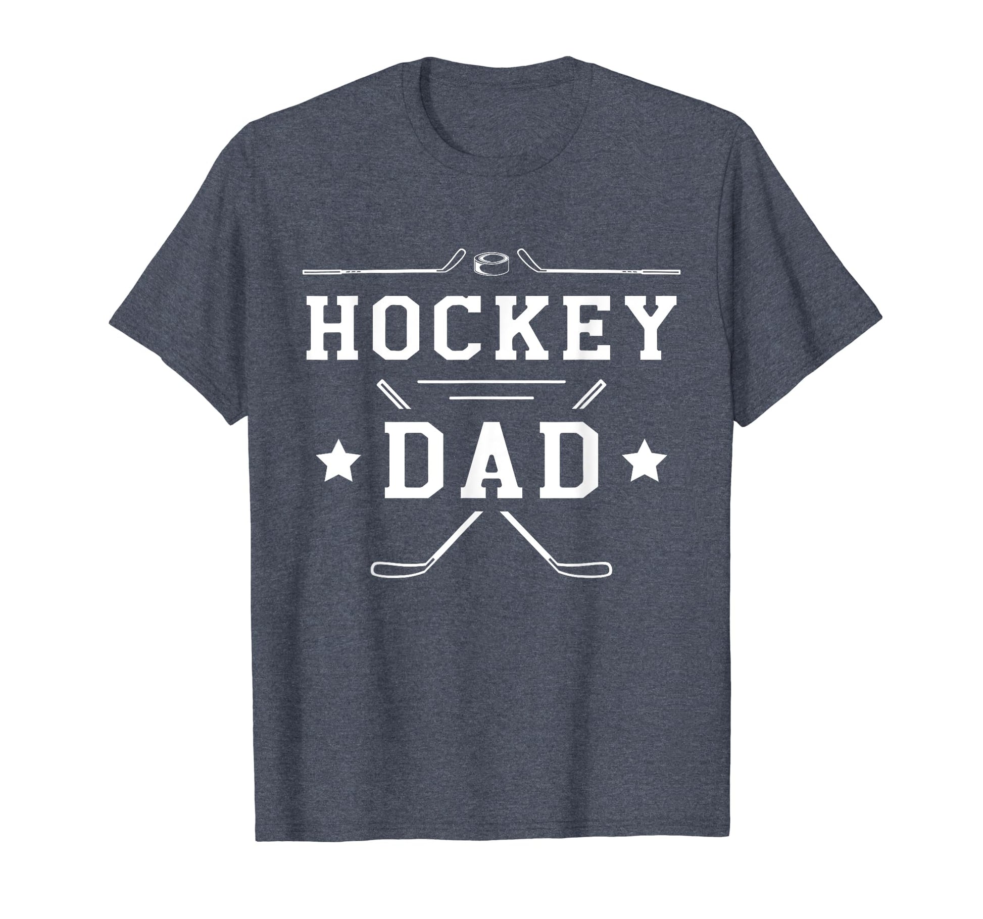 Ice Hockey Dad Player Coach Sports T-Shirt - Custom Art Print for Adults - T-Shirt, Sweatshirt, Hoodie