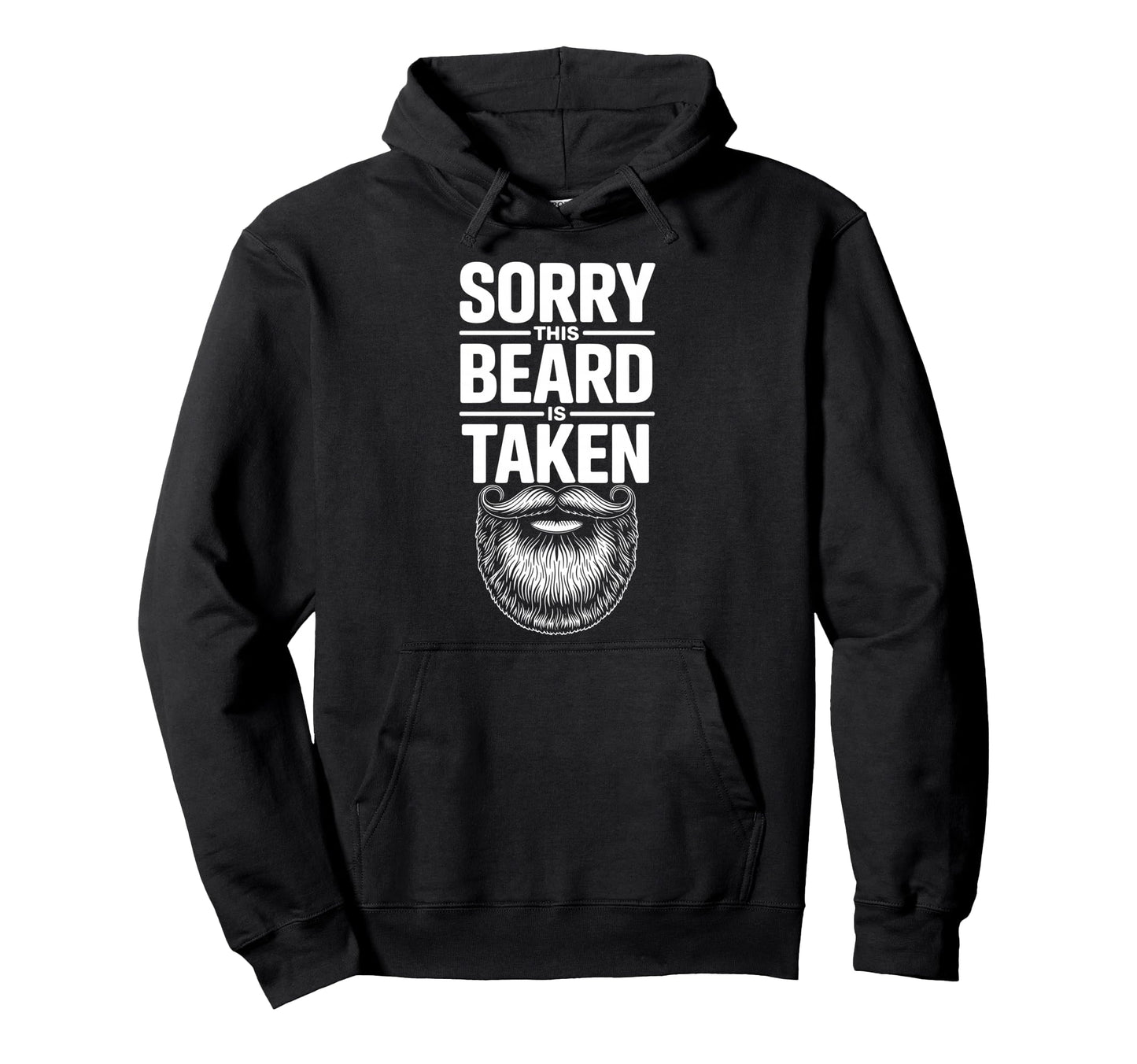 Bearded Beard Mustache Beard Lover Hoodie - Graphic Print Men Women - T-Shirt, Sweatshirt, Hoodie