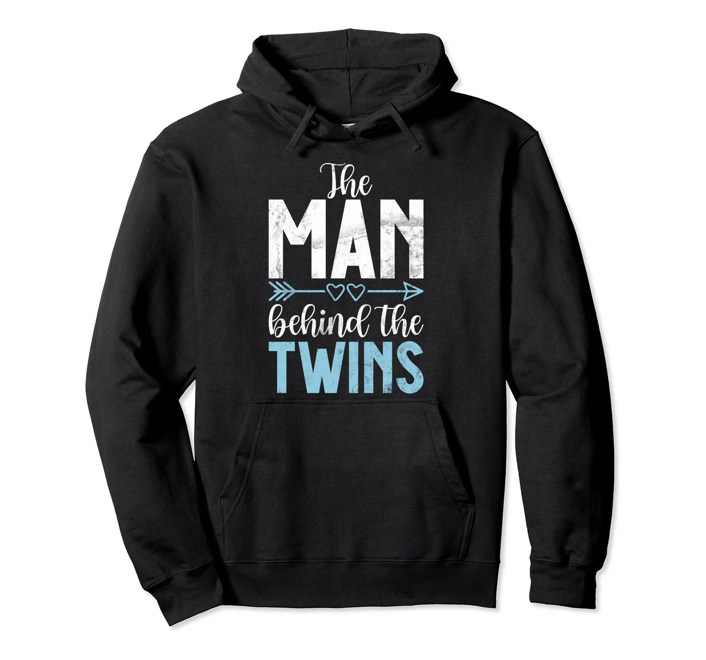 Behind Twins Twin Dad Hoodie - Unique Graphic Men Women - T-Shirt, Sweatshirt, Hoodie