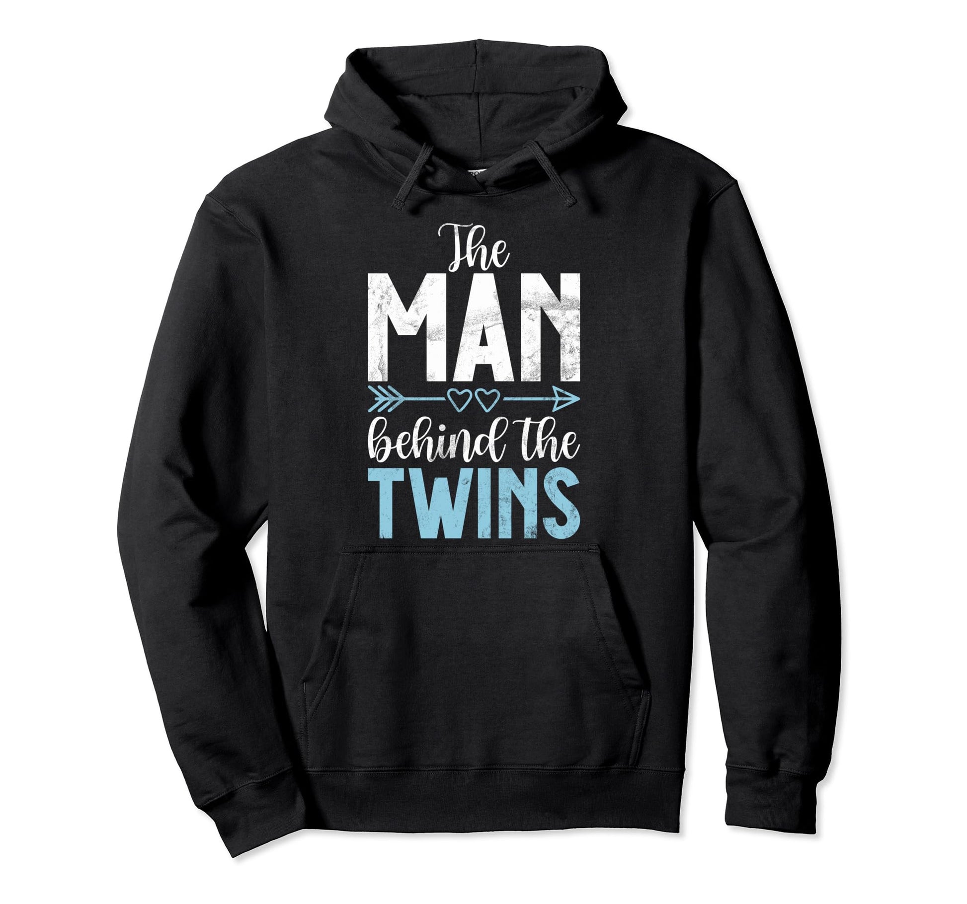 Behind Twins Twin Dad Hoodie - Unique Graphic Men Women - T-Shirt, Sweatshirt, Hoodie