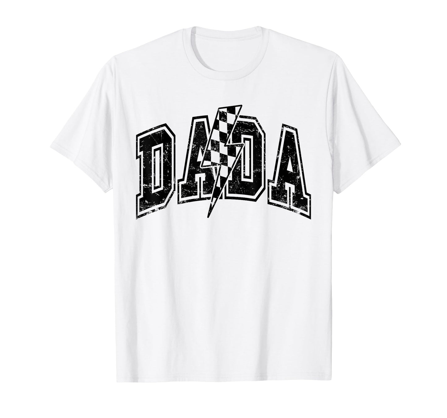 Dada Lightning Checkered Fathers T-Shirt - Casual Everyday Wear for Adults - T-Shirt, Sweatshirt, Hoodie