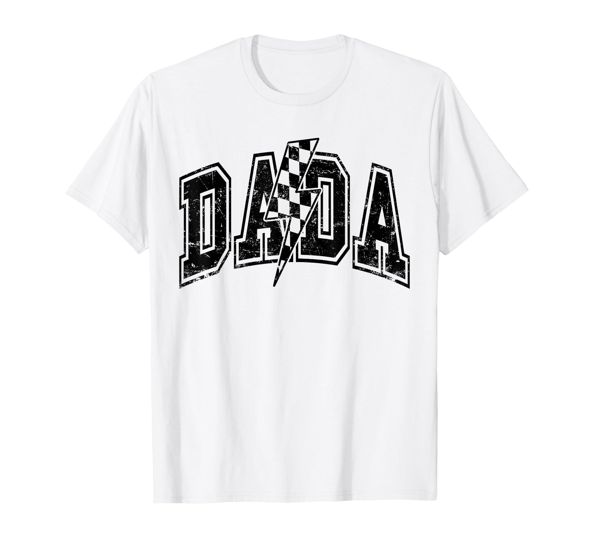 Dada Lightning Checkered Fathers T-Shirt - Casual Everyday Wear for Adults - T-Shirt, Sweatshirt, Hoodie