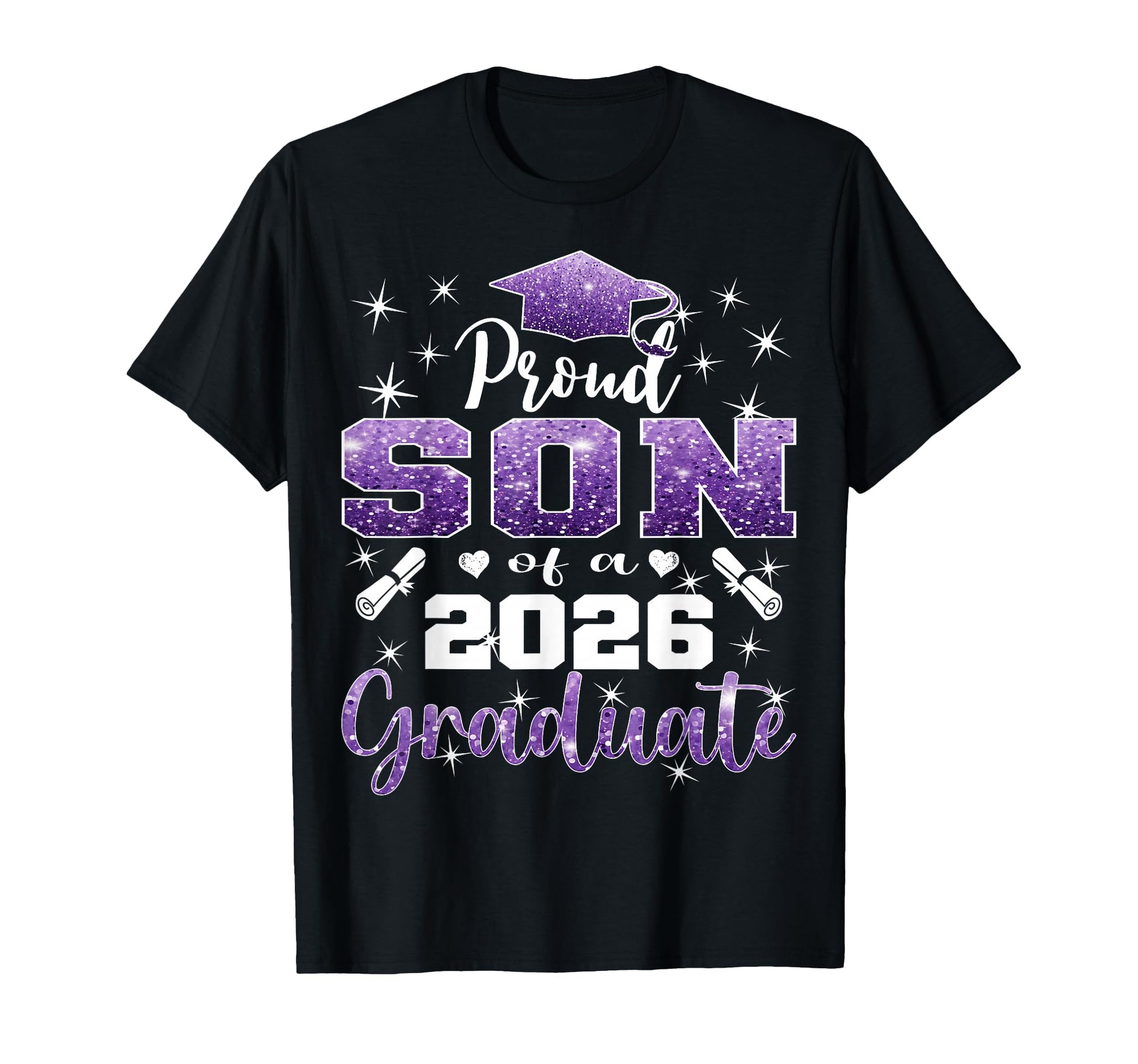 Super Proud Son 2026 Graduate Senior T-Shirt - Streetwear Style Unisex - T-Shirt, Sweatshirt, Hoodie