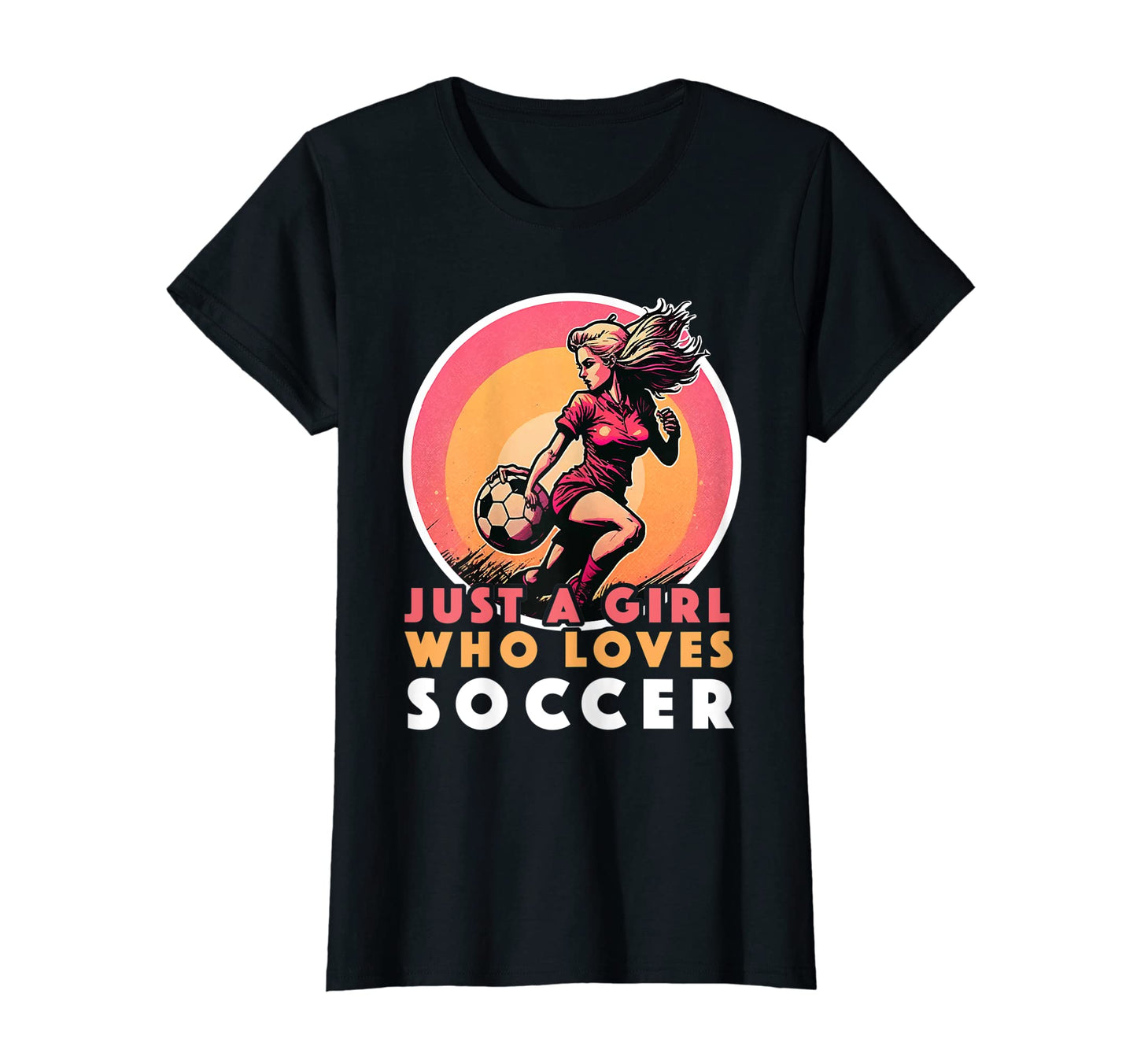 Just Who Loves Soccer Soccer Outfit T-Shirt - Minimalist Print for Adults - T-Shirt, Sweatshirt, Hoodie