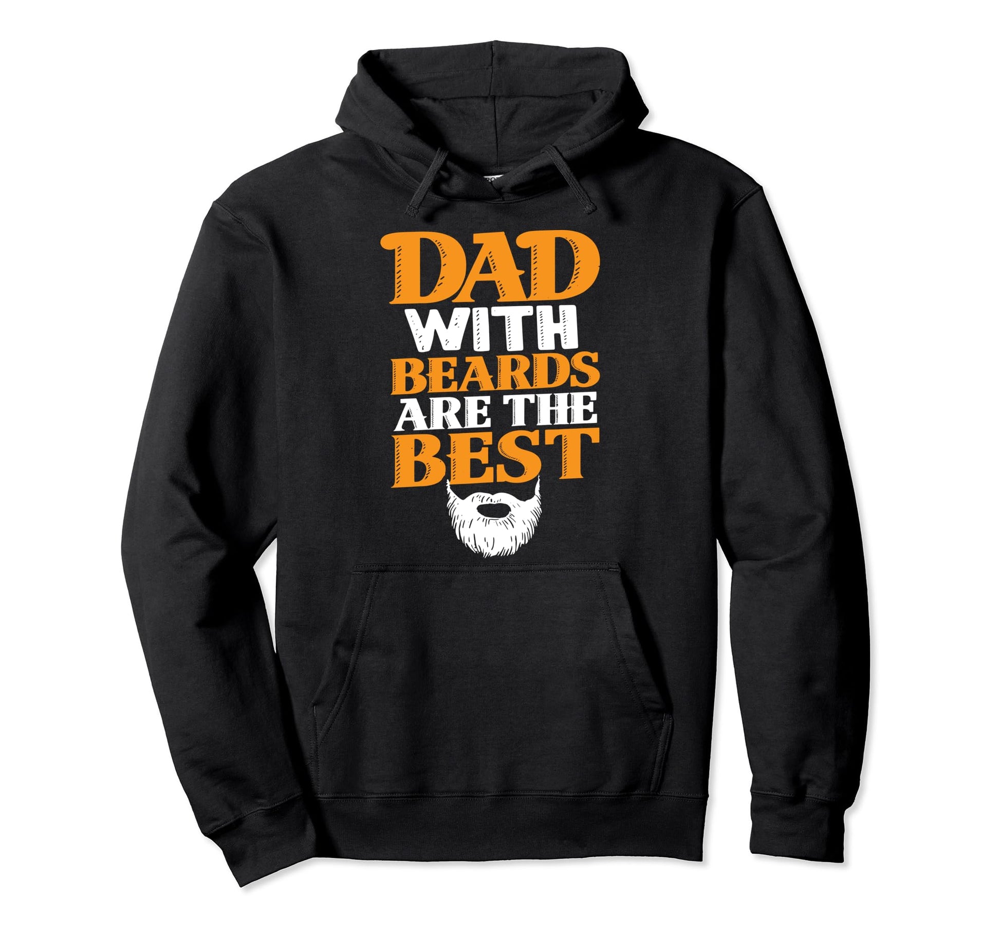 Bearded Dad Novelty Funny Best Beard Hoodie - Aesthetic Graphic Men Women - T-Shirt, Sweatshirt, Hoodie