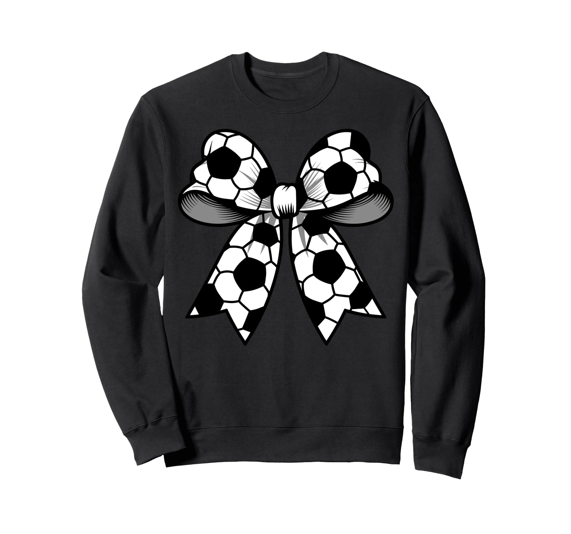 Soccer Coquette Bow Funny Soccer Mom Sweatshirt - Streetwear Style Unisex - T-Shirt, Sweatshirt, Hoodie