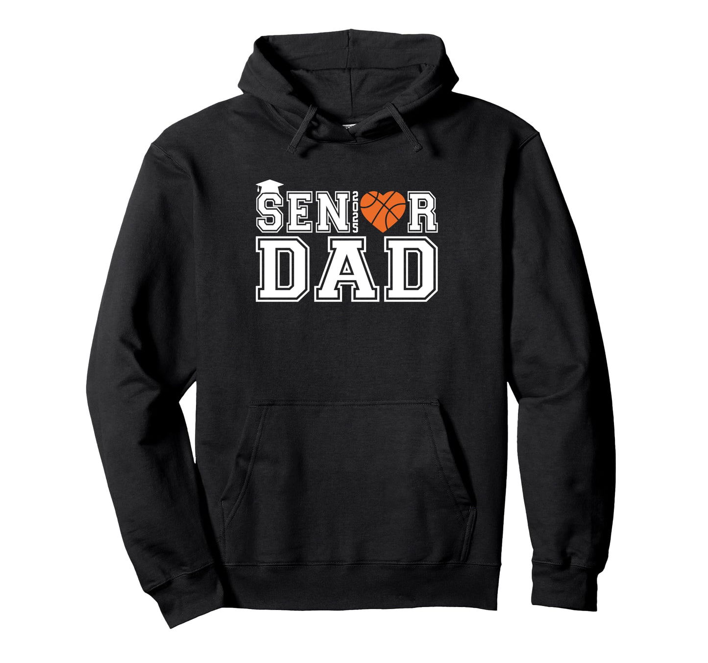 Proud Dad 2025 Senior Graduate Hoodie - Aesthetic Graphic for Adults - T-Shirt, Sweatshirt, Hoodie