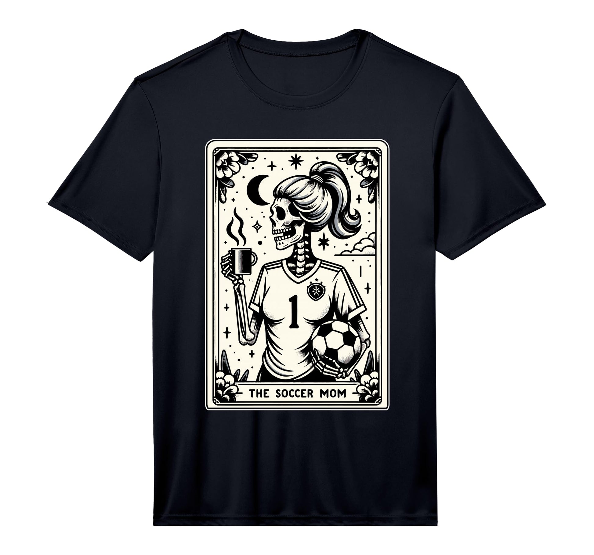 Tarot Card Soccer Mum Soccer Mom T-Shirt - Casual Everyday Wear Unisex - T-Shirt, Sweatshirt, Hoodie
