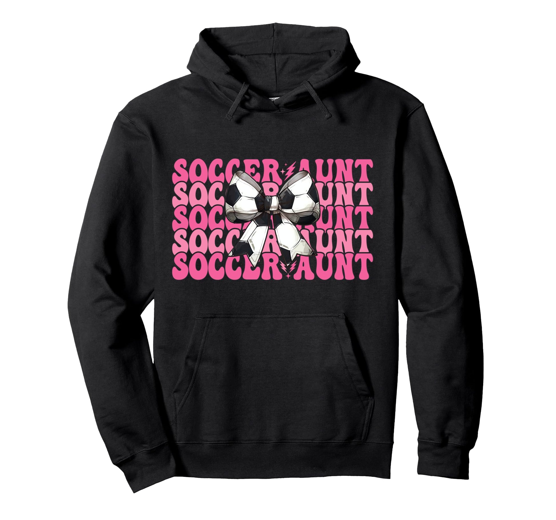 Womens Coquette Bow Ribbon Soccer Sweatshirt - Aesthetic Graphic Unisex - T-Shirt, Sweatshirt, Hoodie