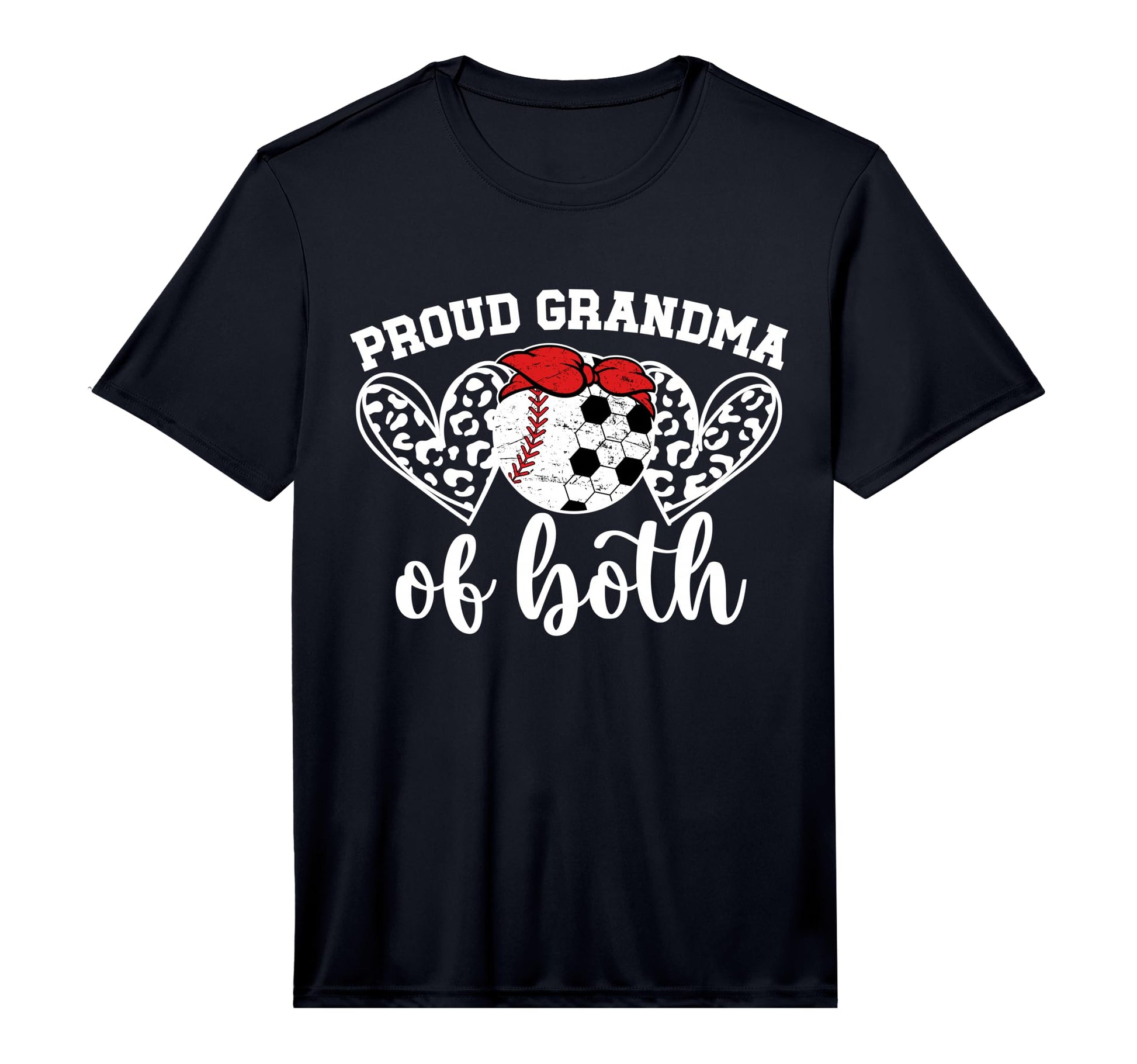 Mens Proud Grandma Both Soccer Baseball T-Shirt - Streetwear Style Unisex - T-Shirt, Sweatshirt, Hoodie